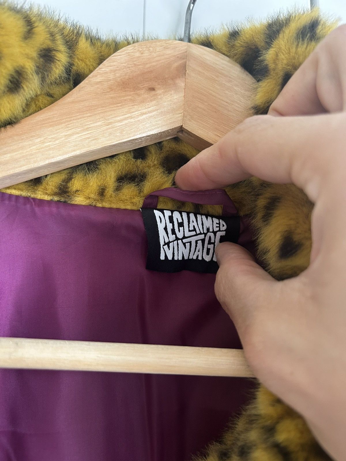 Other Leopard faux fur bomber jacket Size US L / EU 52-54 / 3 - 3 Thumbnail