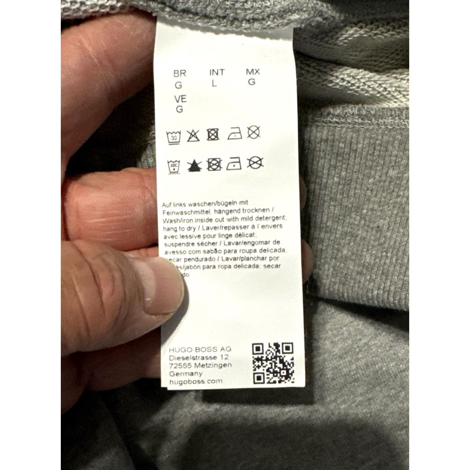 Russell Athletic Russell Athletic Hugo Boss Jogger Sweatpants Womens M Grey Logo Size 32" / US 10 / IT 46 - 5 Thumbnail