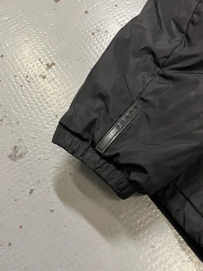 Prada AW2010 Prada Black Pure Black Bomber Jacket Size US L / EU 52-54 / 3 - 5 Thumbnail