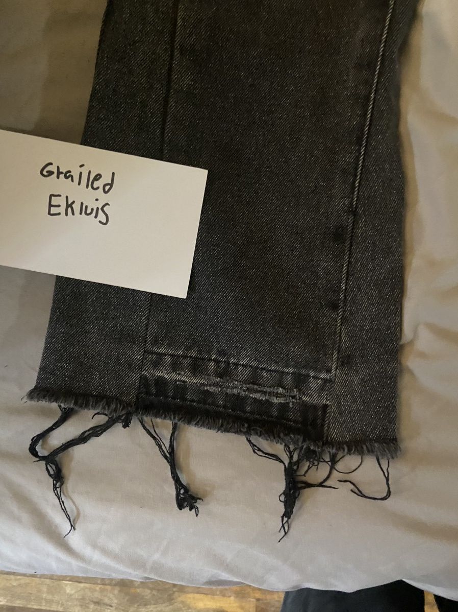 MNML Mnml distressed flare carpenter pants Size US 28 / EU 44 - 4 Thumbnail