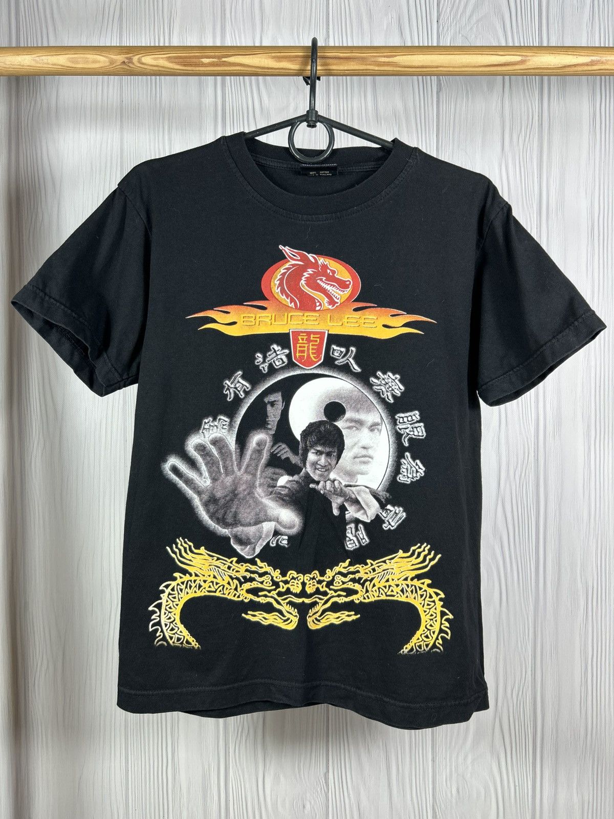 Vintage Vintage Y2K Bruce Lee Double Sided The Fist Of Fury T-Shirt Size US S / EU 44-46 / 1 - 1 Thumbnail