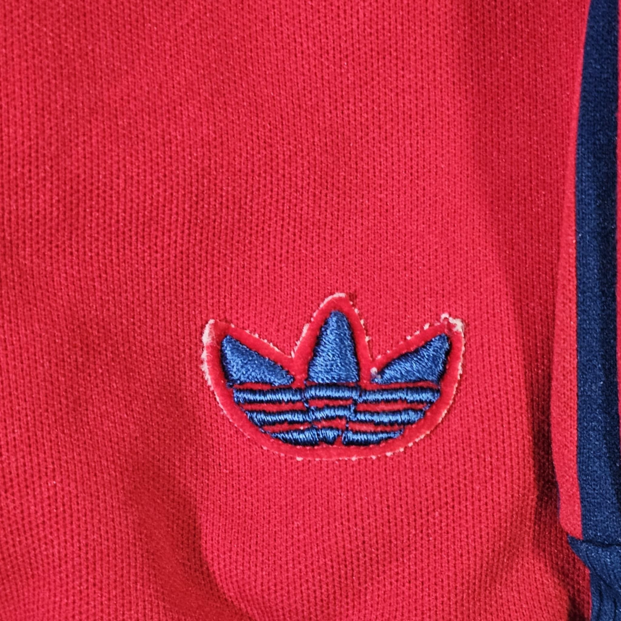 Adidas × Vintage Adidas Vintage 60s West Germany Red Track Jacket Size US XS / EU 42 / 0 - 5 Thumbnail