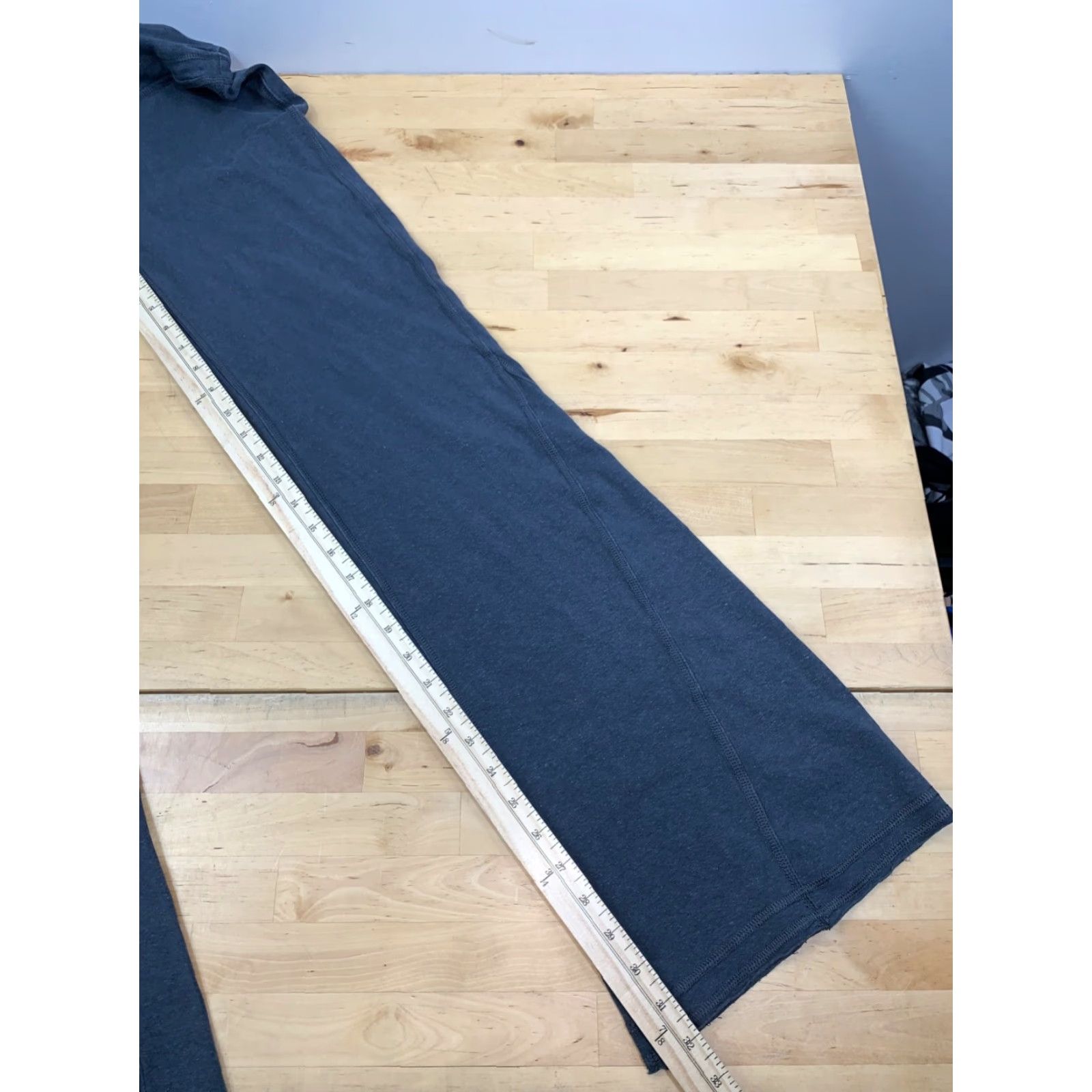 Prana prAna Leggings Womens L Gray Wide Leg Activewear Casual Stretch Size 36" / US 14 / IT 50 - 6 Thumbnail