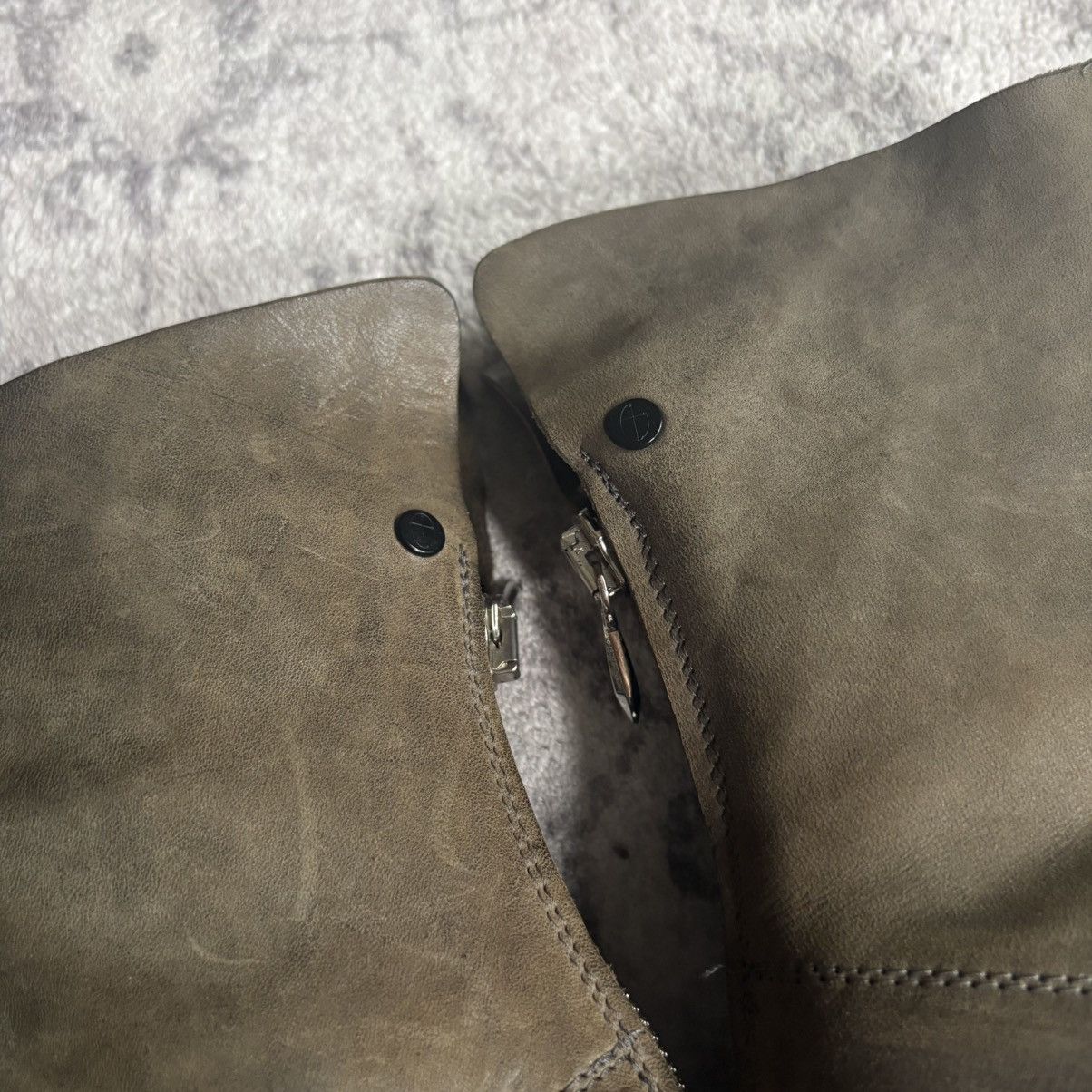 Incarnation Incarnation Micro-Lace Guidi Horse Leather Back Zip Boots Size US 9.5 / EU 42-43 - 6 Thumbnail