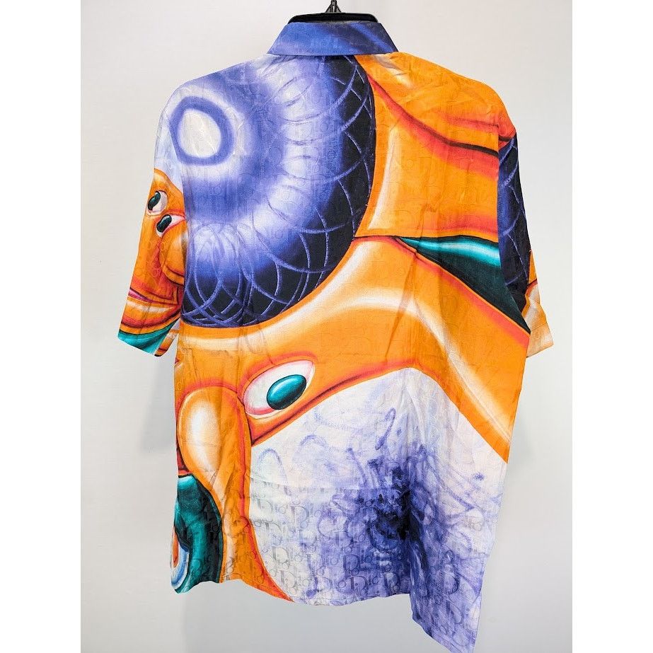 Dior o1rshd1 Print Shirt in Multicolor Size US S / EU 44-46 / 1 - 10 Thumbnail