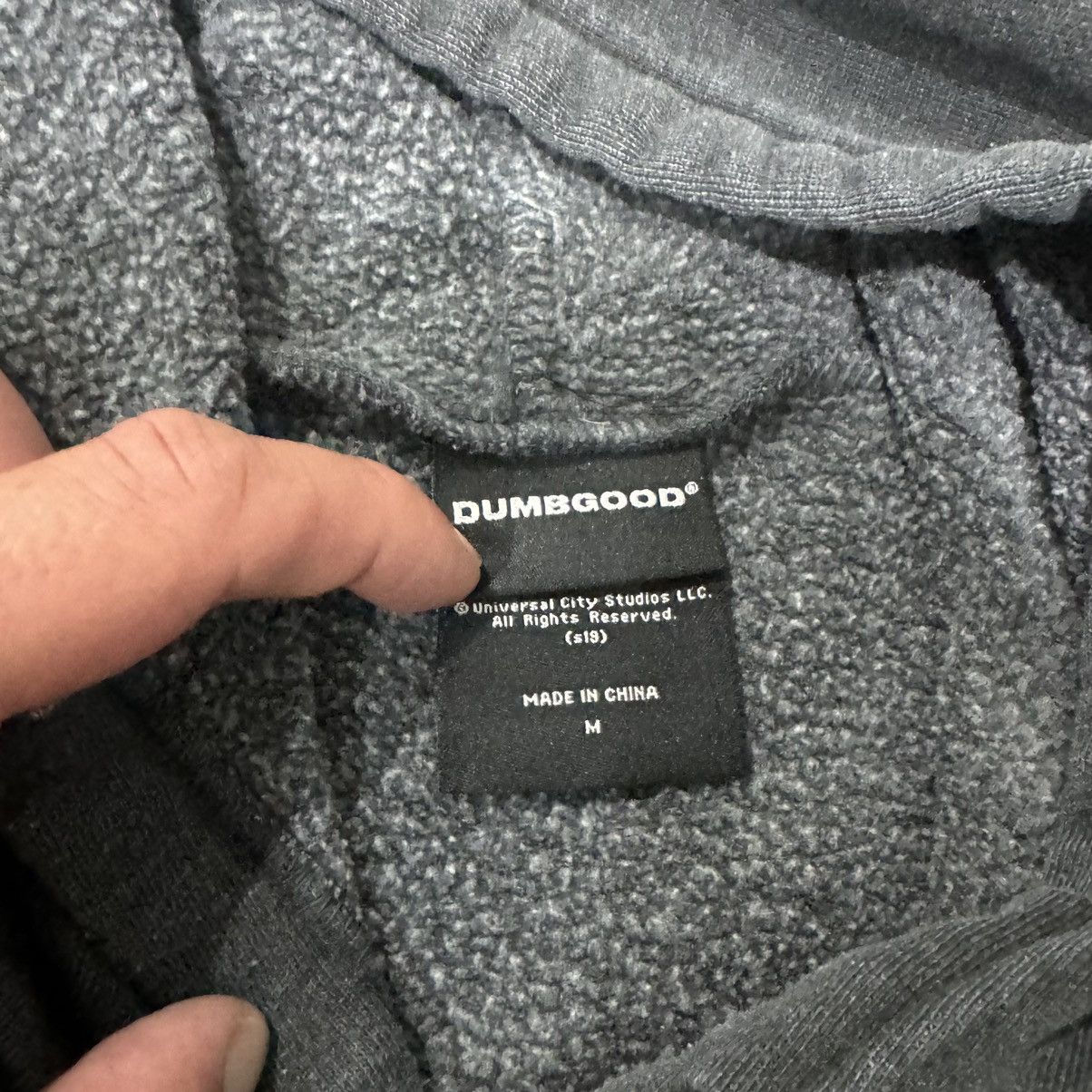 Designer DUUMBGOOD BIG LEBOWSKI HOODIE! Size US L / EU 52-54 / 3 - 7 Thumbnail