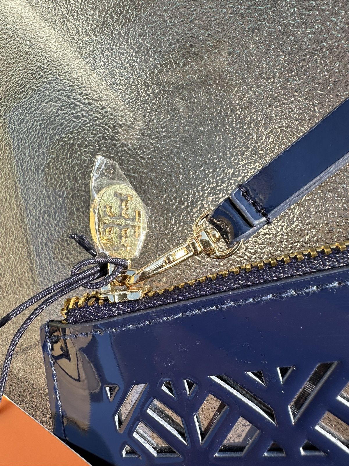 Tory Burch Rare Tory Burch Monogram Transparent Clutch Pouch Size ONE SIZE - 7 Thumbnail