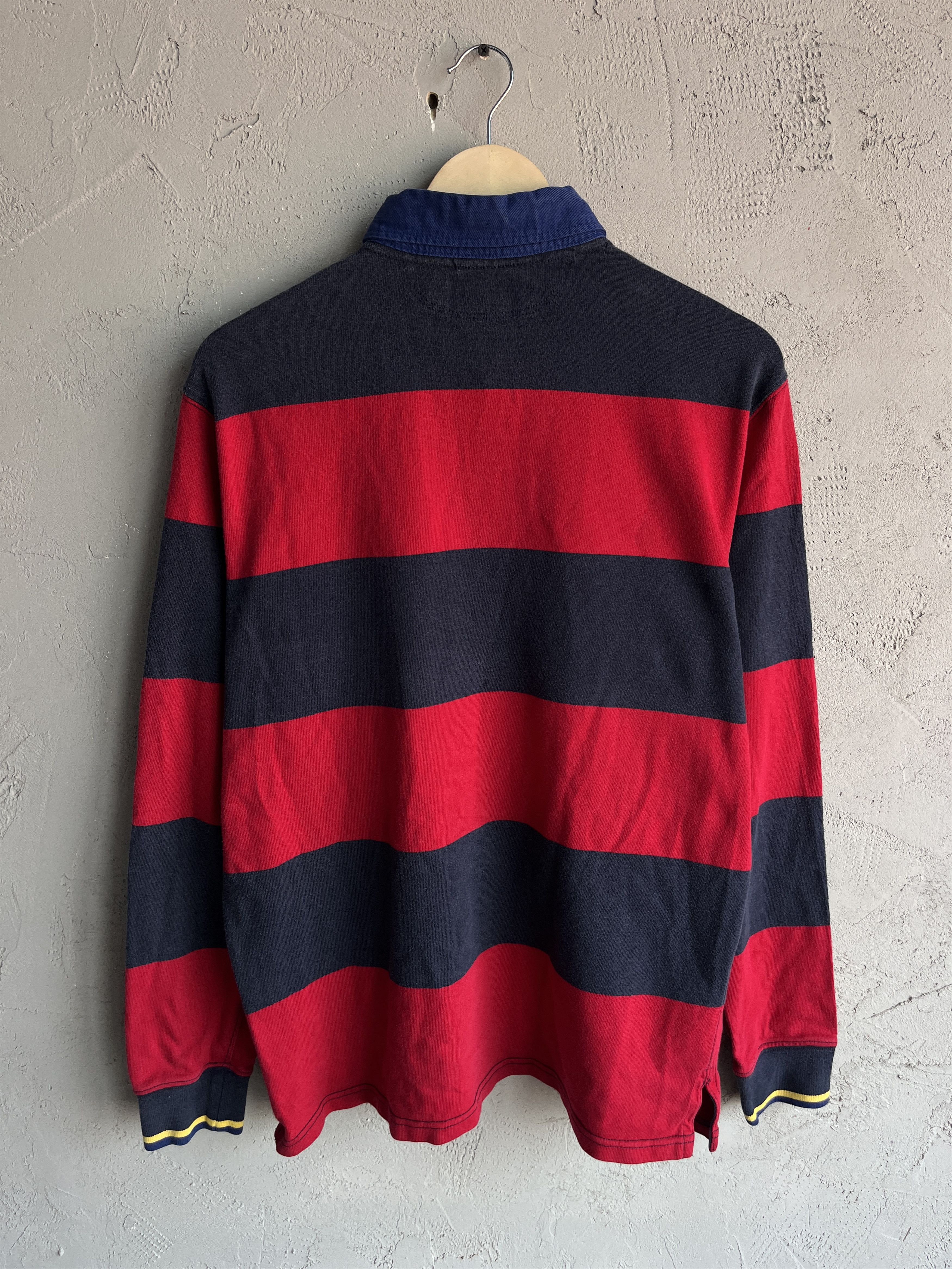 Polo Ralph Lauren Vintage 90s Polo Ralph Lauren Rugby Sweatshirt Size L Size US L / EU 52-54 / 3 - 3 Thumbnail