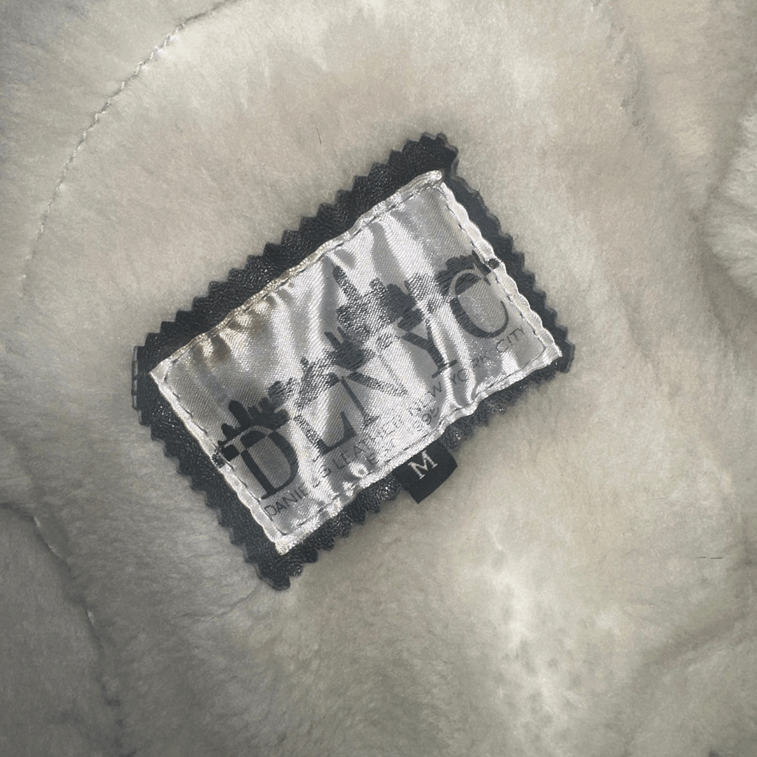 Other Daniels Leather Grey Fur Coat Size US M / EU 48-50 / 2 - 5 Thumbnail
