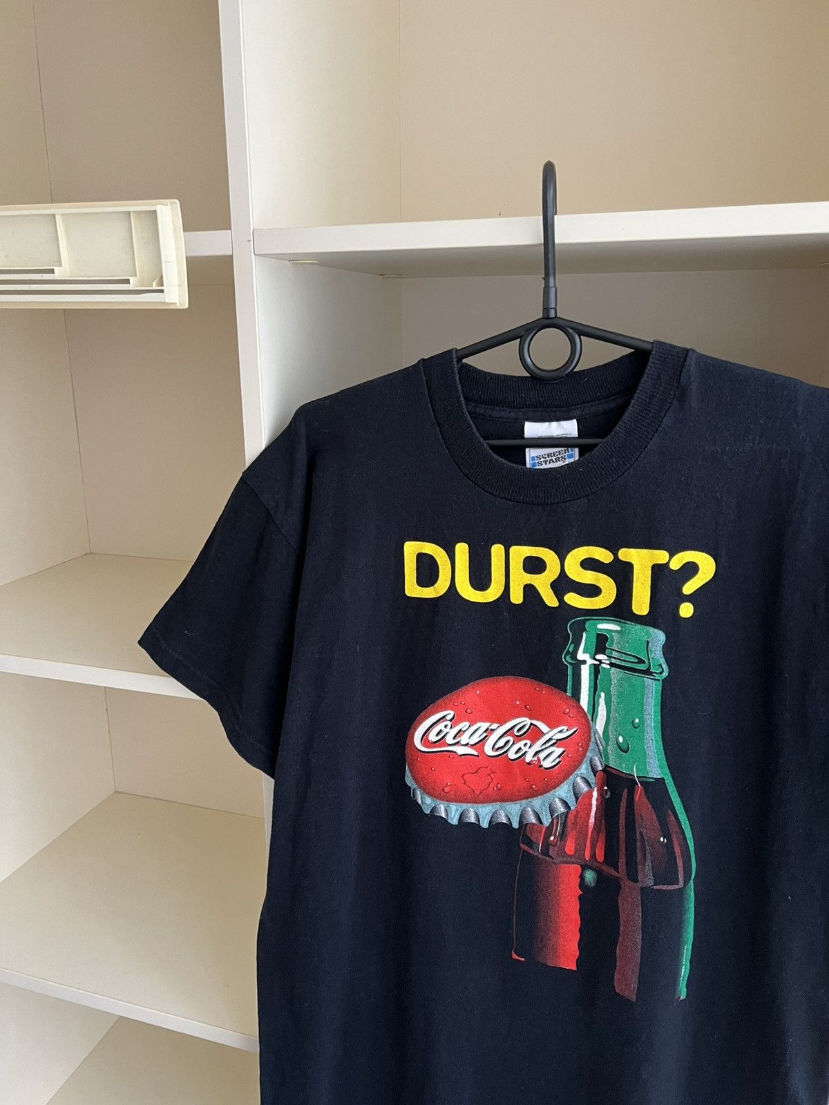 Coca Cola Vintage Coca Cola Tee T-Shirt Screen Stars Size US L / EU 52-54 / 3 - 6 Thumbnail