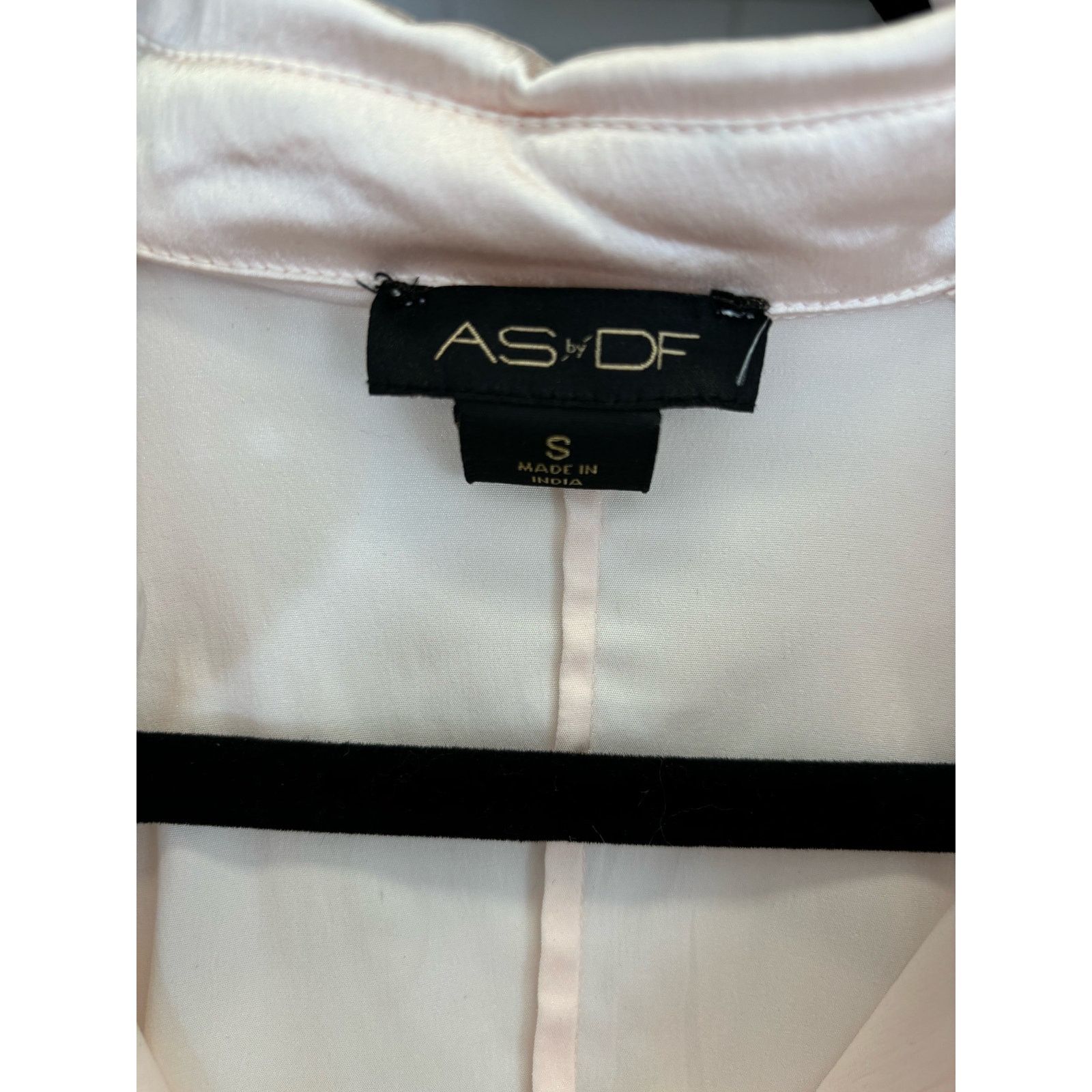& Other Stories AS by DF Pink Button Up with Ruching Sleeves Size S / US 4 / IT 40 - 2 Thumbnail