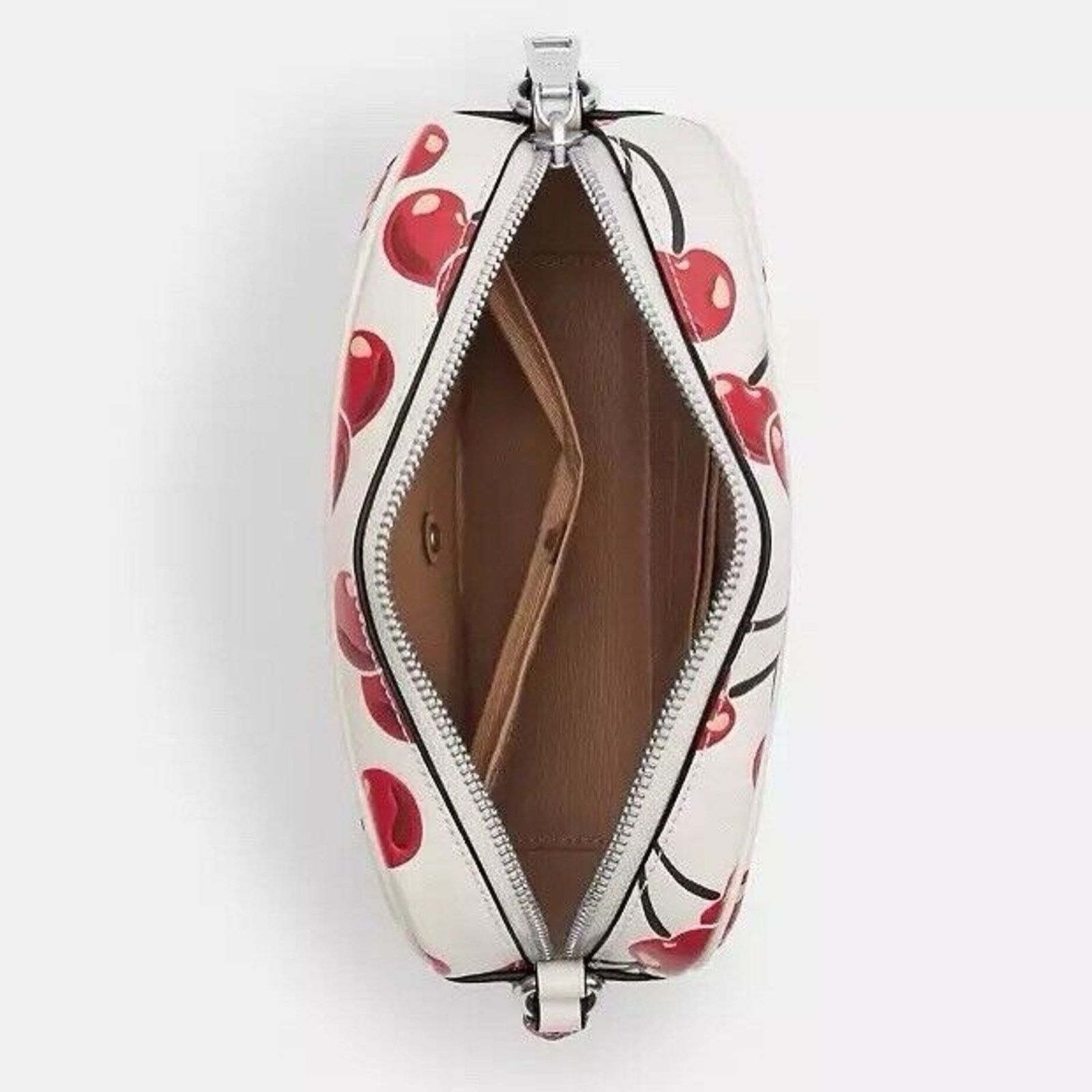 Coach NWT Coach CAB04 Mini Jamie Camera Bag Smooth Leather Cherry Size ONE SIZE - 4 Thumbnail