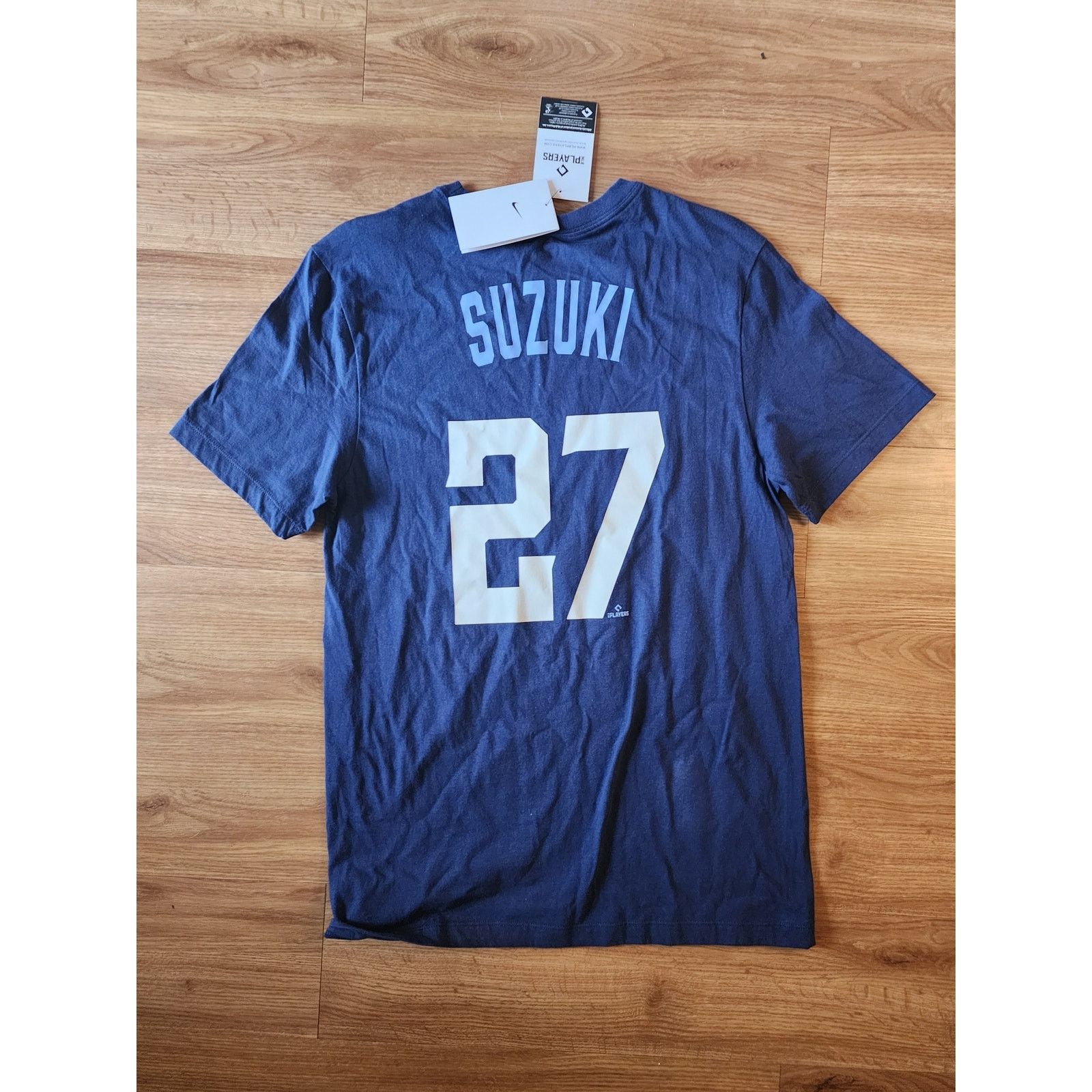 Nike Seiya Suzuki Chicago Cubs Nike City Connect Tee S Navy NWT Size US S / EU 44-46 / 1 - 2 Thumbnail