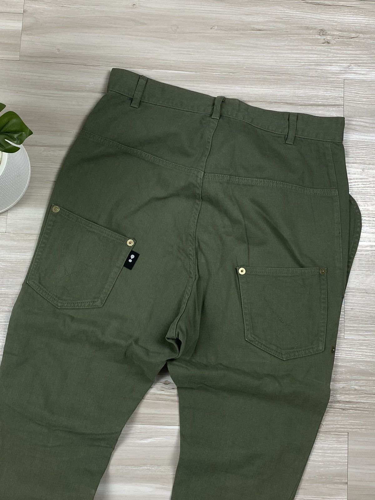 Issey Miyake × Japanese Brand × mercibeaucoup MERCIBEAUCOUP JEAVOUS ENPRIE Sunfaded drop crotch Pants Size US 32 / EU 48 - 9 Thumbnail