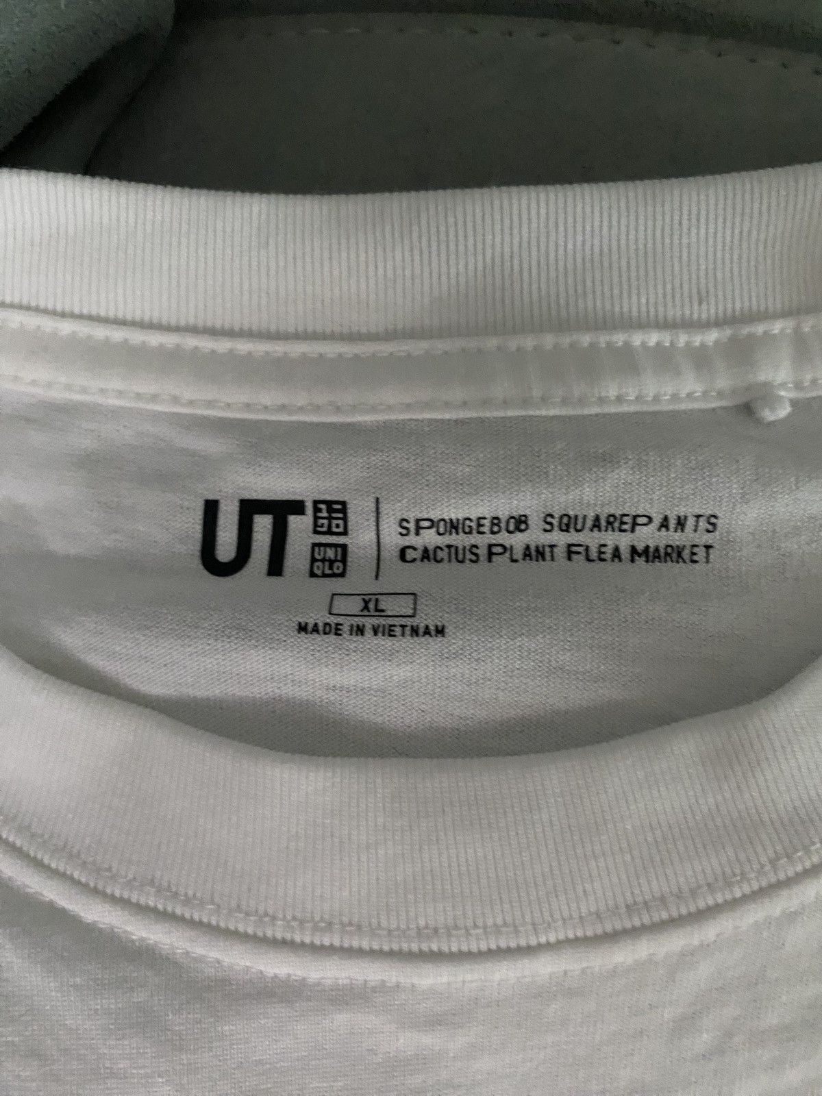 Cactus Plant Flea Market × Uniqlo Uniqlo CPFM SpongeBob Tee Size US XL / EU 56 / 4 - 3 Thumbnail