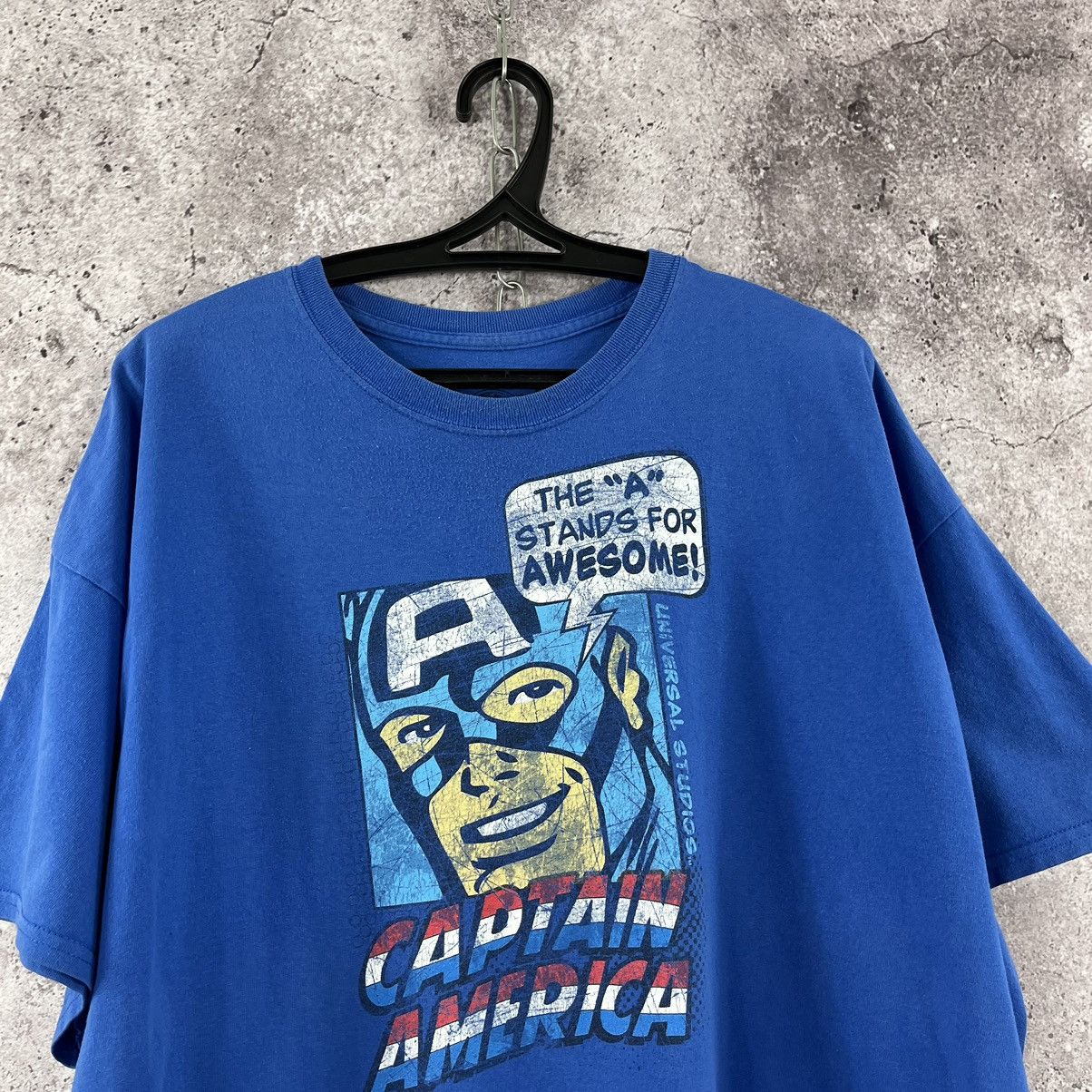 Marvel Comics × Universal Studios × Vintage Captain America Vintage 90’s Tee Universal Studios Marvel Size US XXL / EU 58 / 5 - 4 Thumbnail