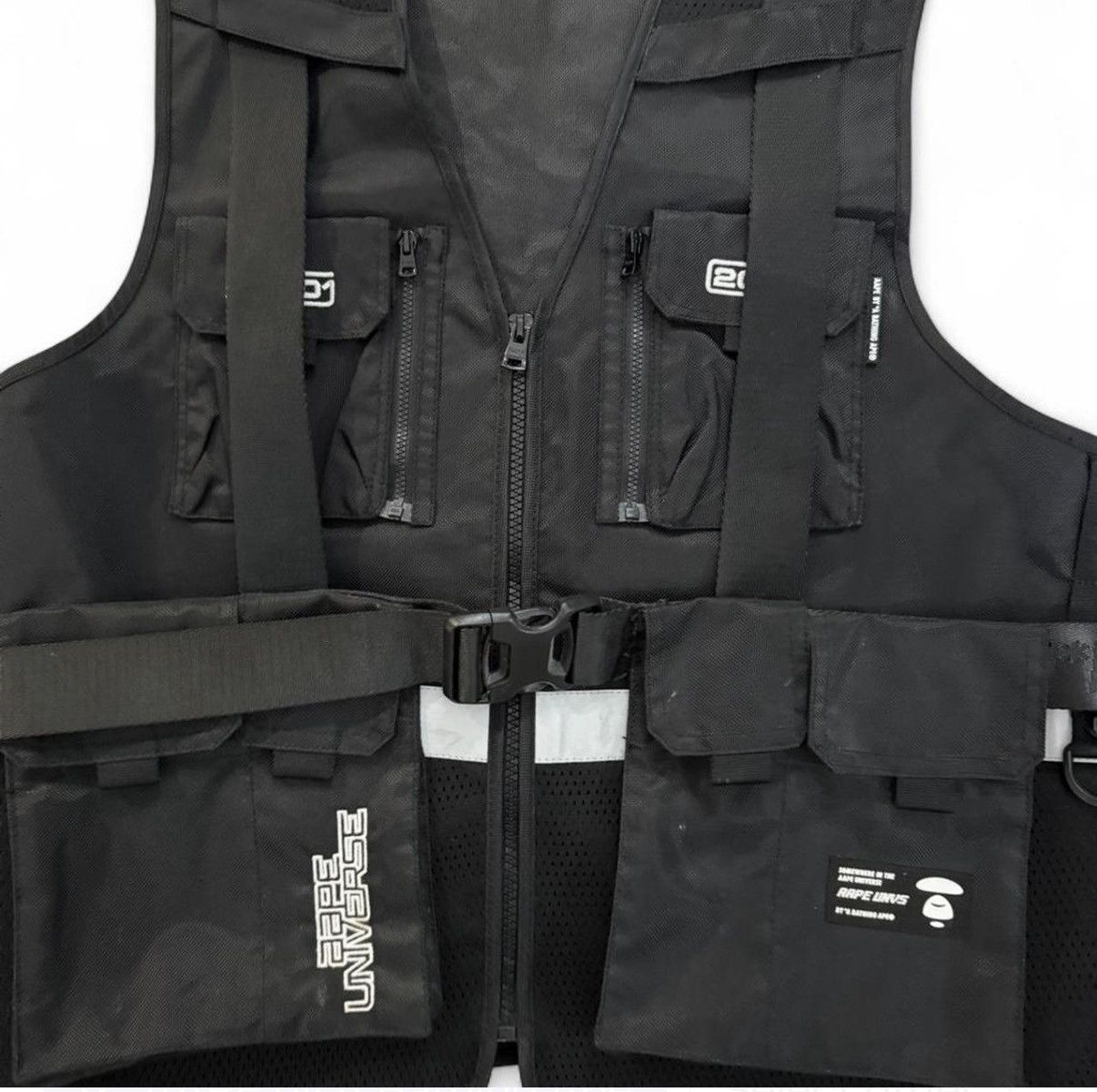 Aape Aape strapped Safety vest by Abathing ape Size US L / EU 52-54 / 3 - 3 Thumbnail