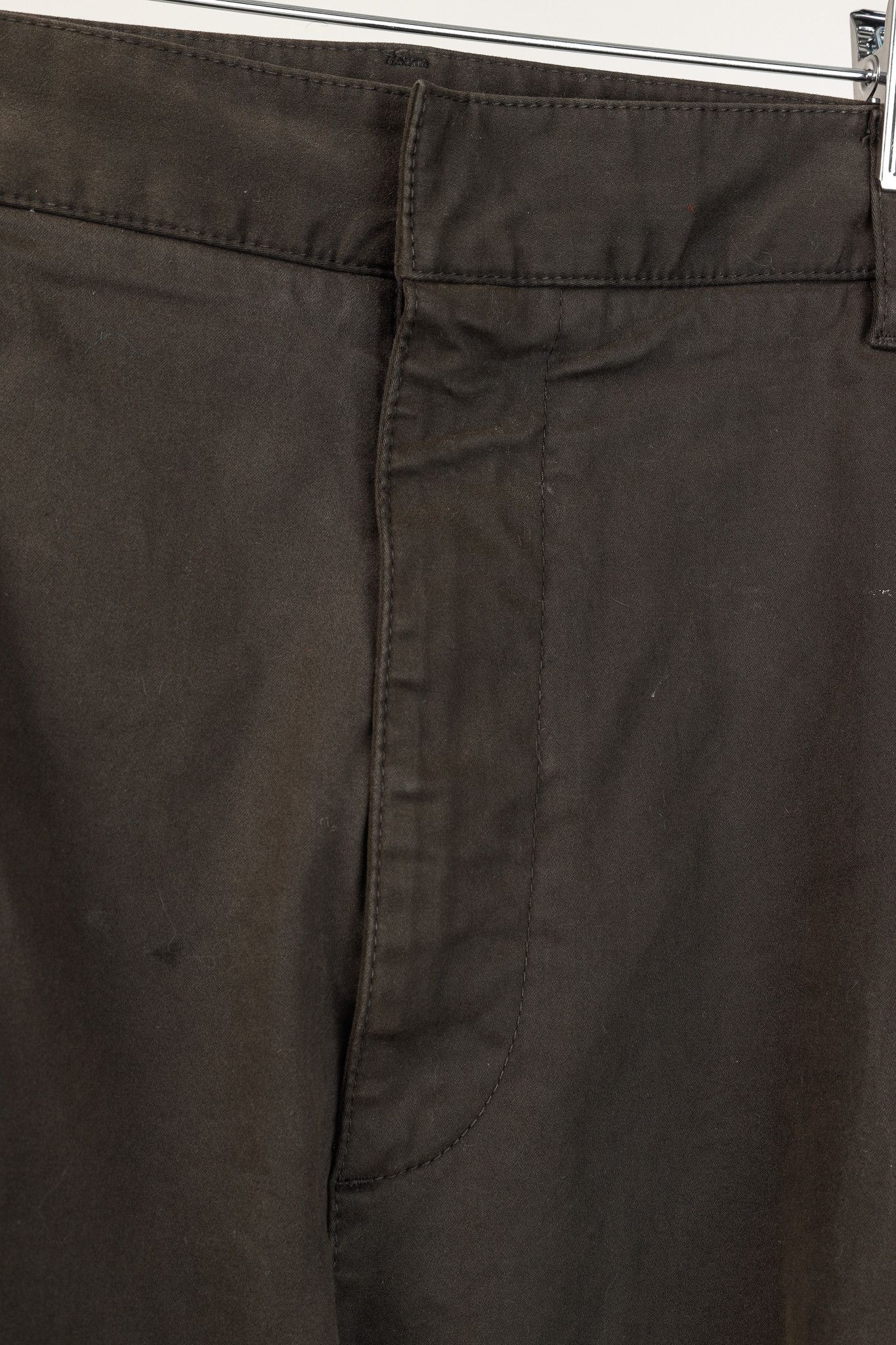 Moncler Moncler Military Khaki Wide-Leg Stretch-Cotton Cargo pant Size US 34 / EU 50 - 10 Thumbnail