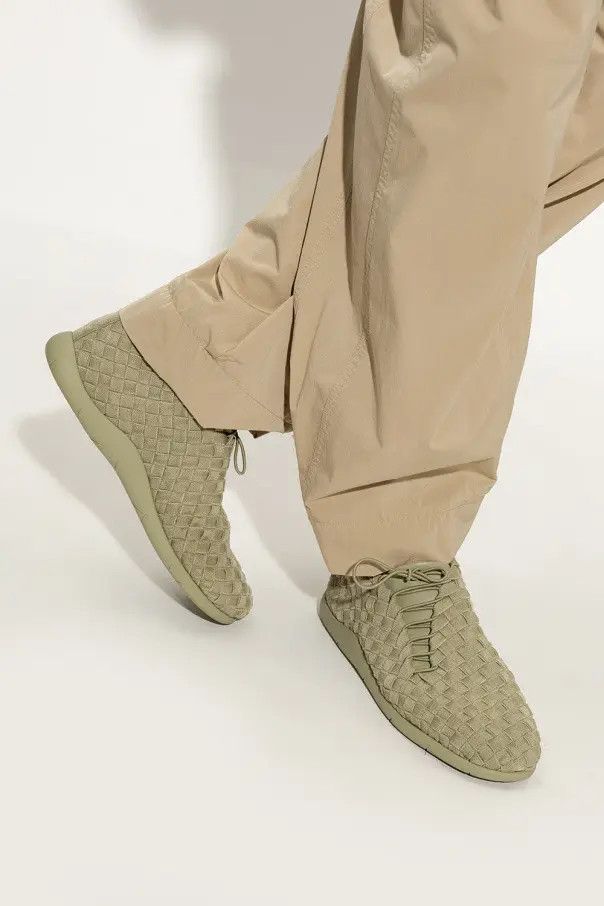 Bottega Veneta o1bcso1str0924 Plat Sneaker in Light Green Size US 8.5 / EU 41-42 - 2 Thumbnail