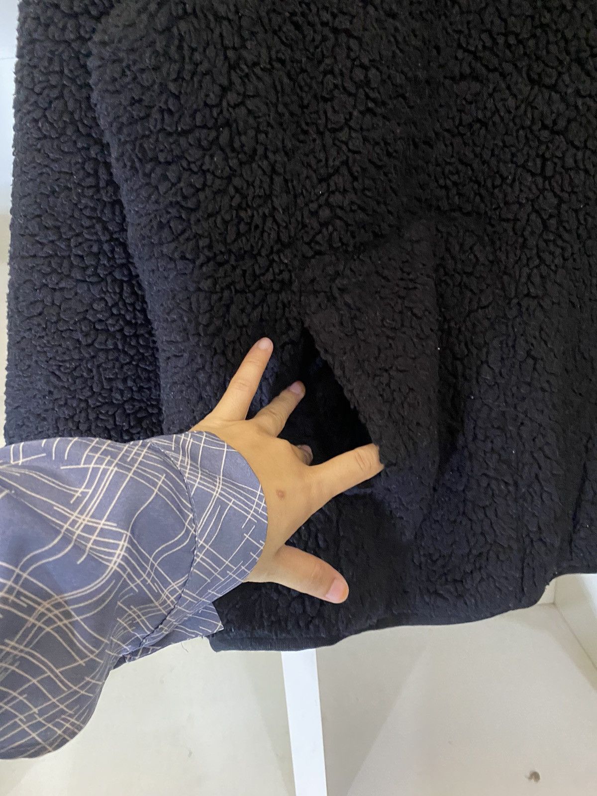 Uniqlo × White Mountaineering Uniqlo White Mountaineering Fleece Sweater Size US L / EU 52-54 / 3 - 6 Thumbnail