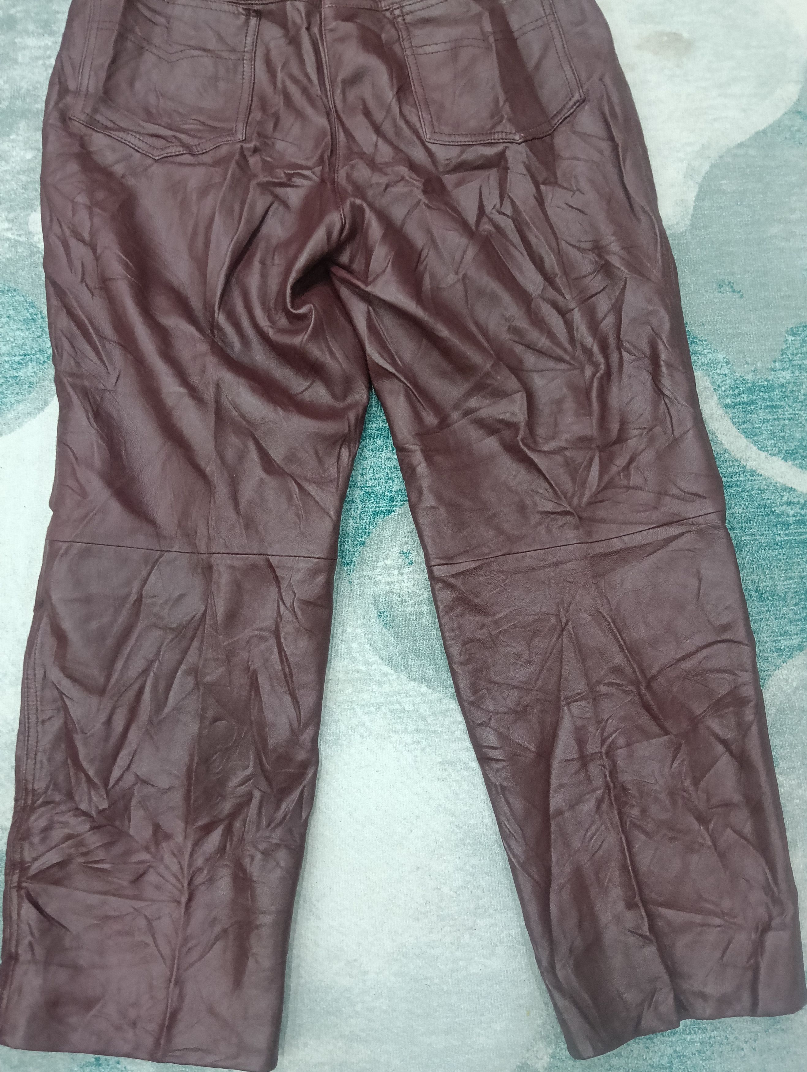 Army Of Me × Vintage Vintage Germany 13 Star Pant Like Leather Size US 28 / EU 44 - 5 Thumbnail