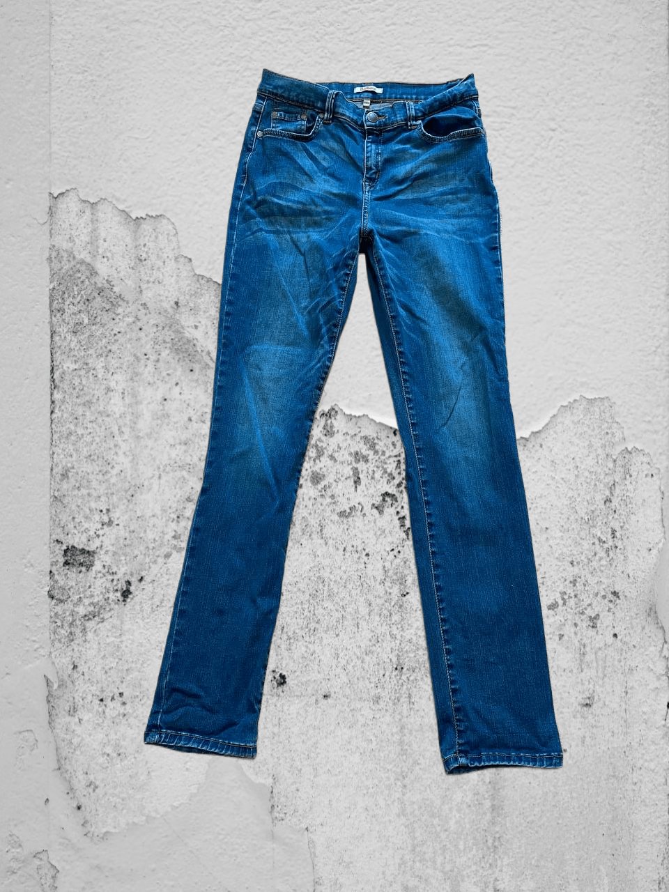 Barbour Barbour Mid-rise Burne Straight Wash Denim Blue Size 34" / US 12 / IT 48 - 1 Thumbnail