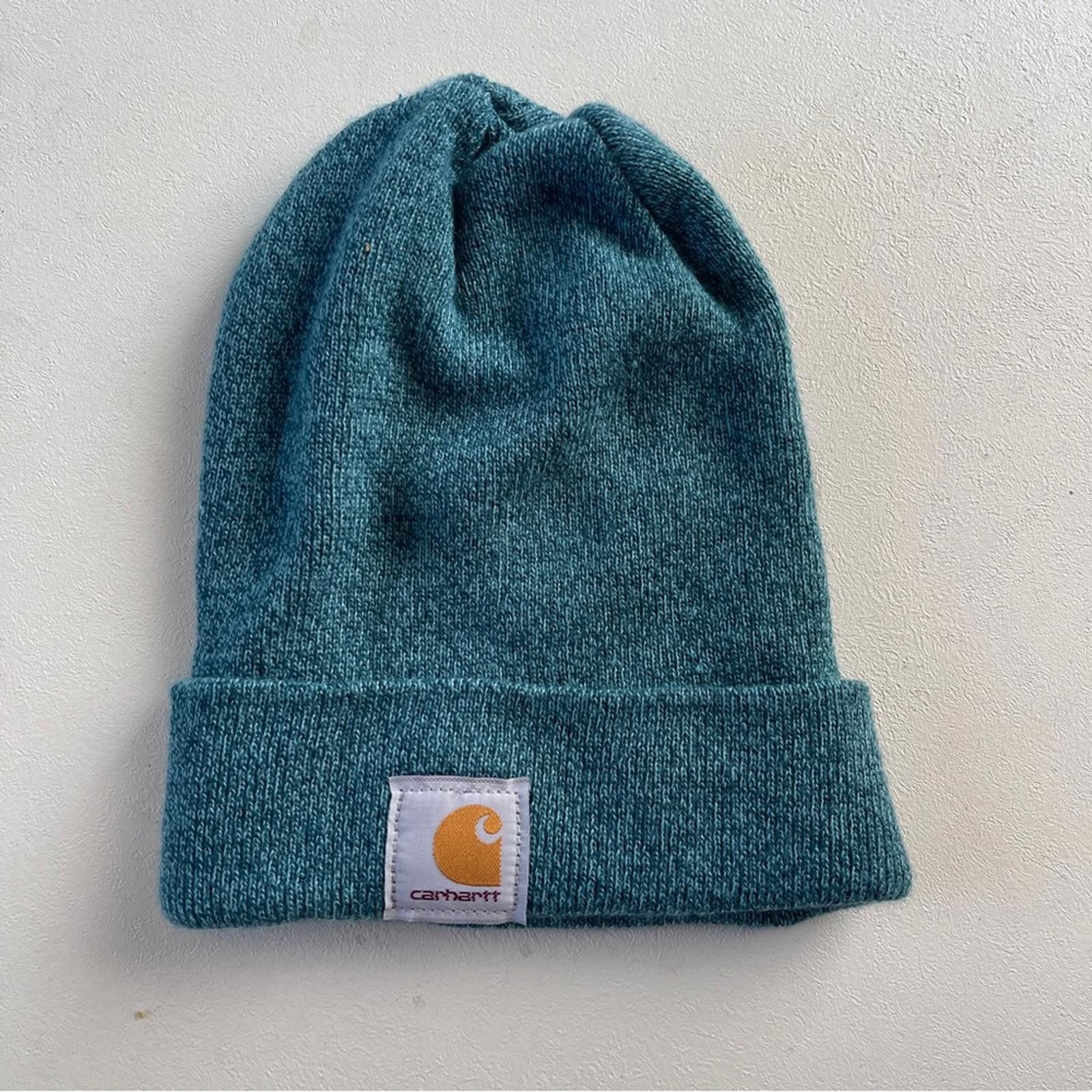 Carhartt Carhartt Teal Beanie NWOT Size ONE SIZE - 1 Thumbnail