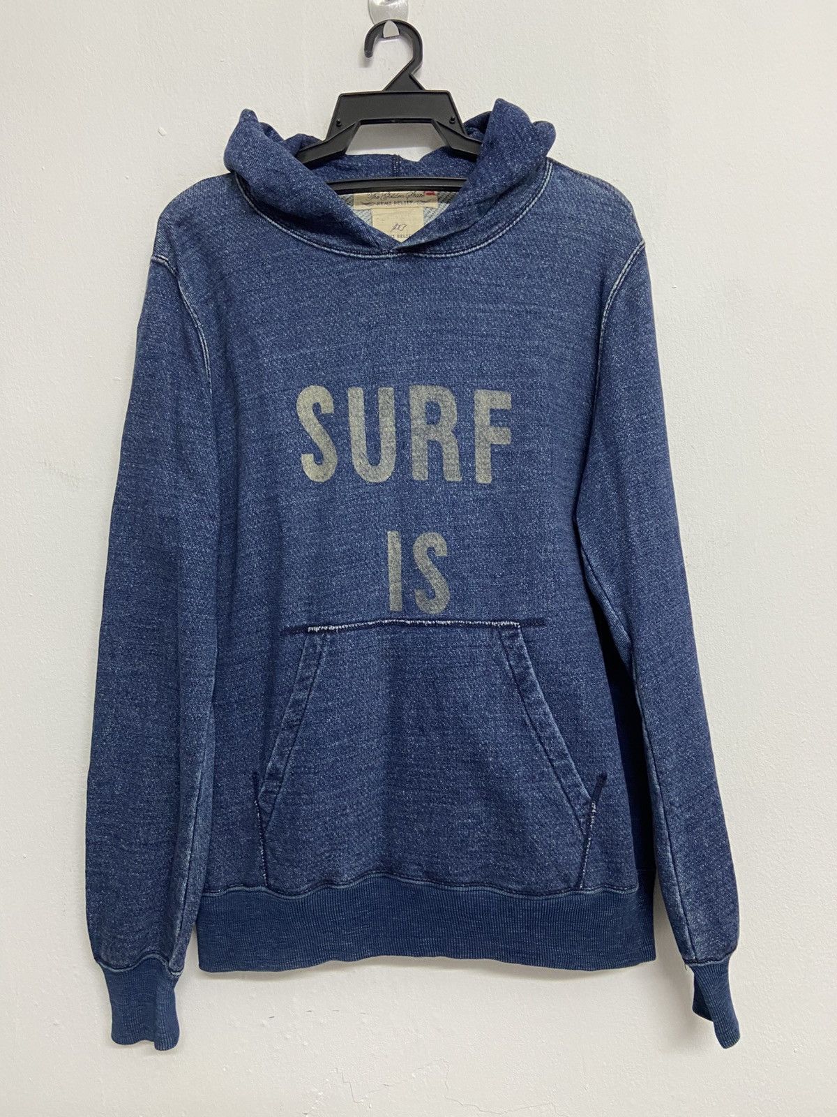 Japanese Brand Remi Relief Indigo Surf Hoodie Size US M / EU 48-50 / 2 - 4 Thumbnail