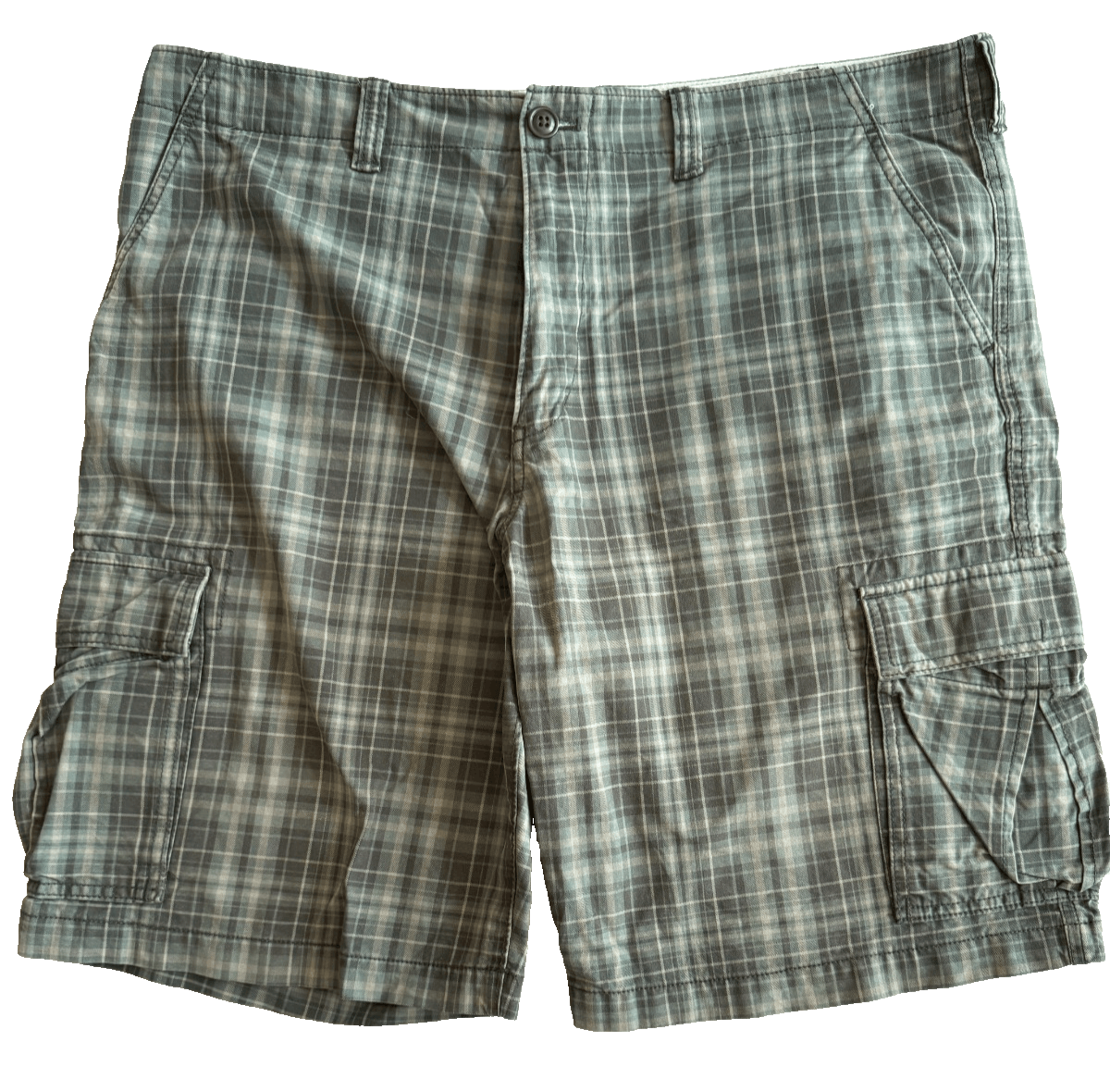 Eddie Bauer Eddie Bauer Men's Cargo Shorts Plaid Outdoor, hiking Size 3 Size US 38 / EU 54 - 1 Thumbnail