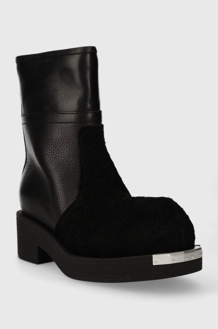 Maison Margiela o1mle0426 Leather Boots in Black Size US 6 / IT 36 - 4 Thumbnail