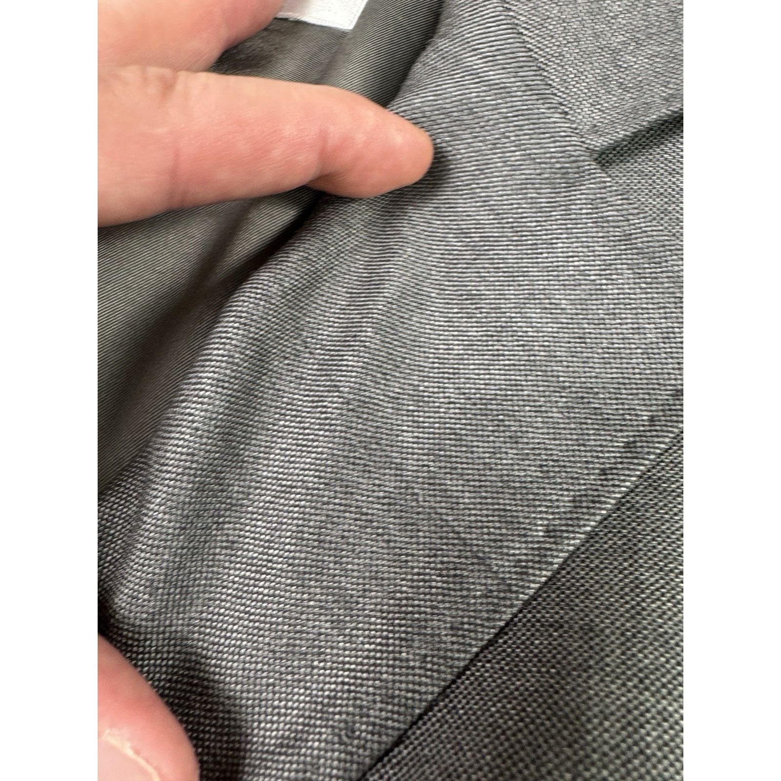 Max Mara Max Mara Women Blazer Jacket Grey IT 42; US 8 Wool/Silk Size M / US 6-8 / IT 42-44 - 12 Thumbnail