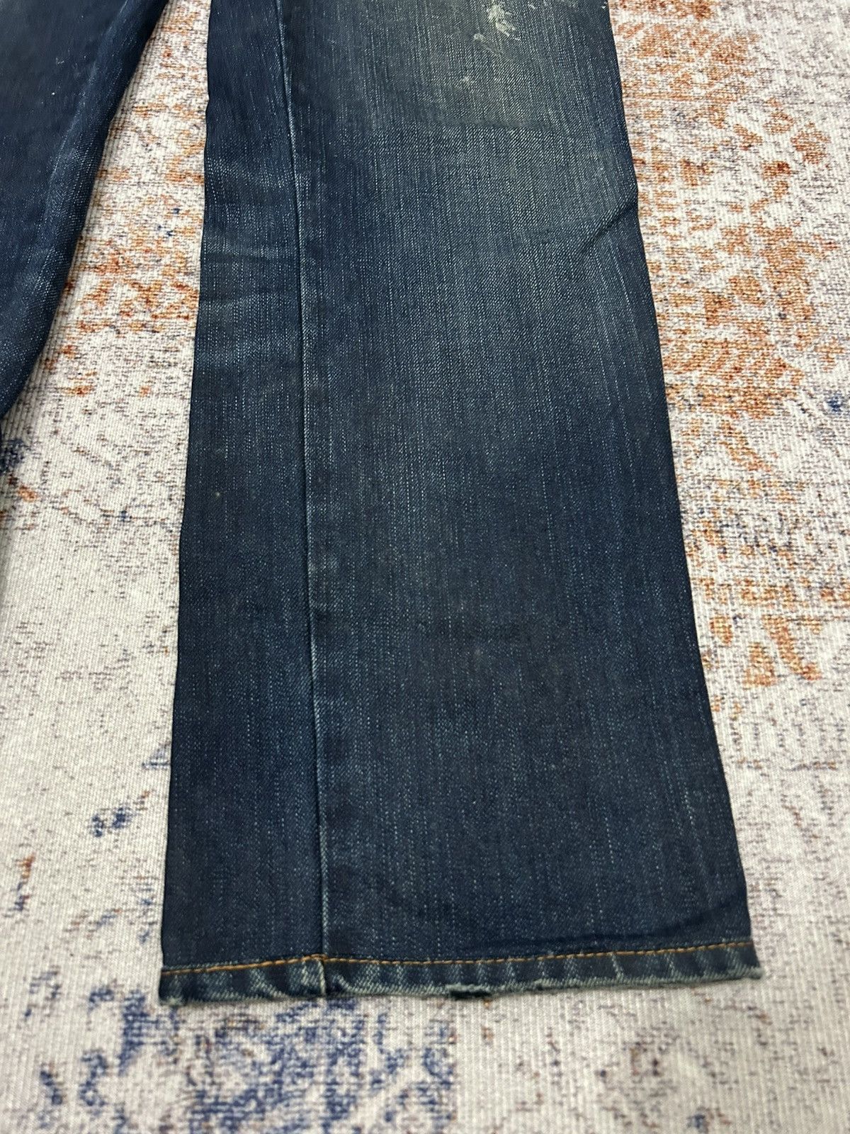 Dolce & Gabbana Dolce & Gabana Buckle Back Distressed Paint Denim Size US 34 / EU 50 - 9 Thumbnail