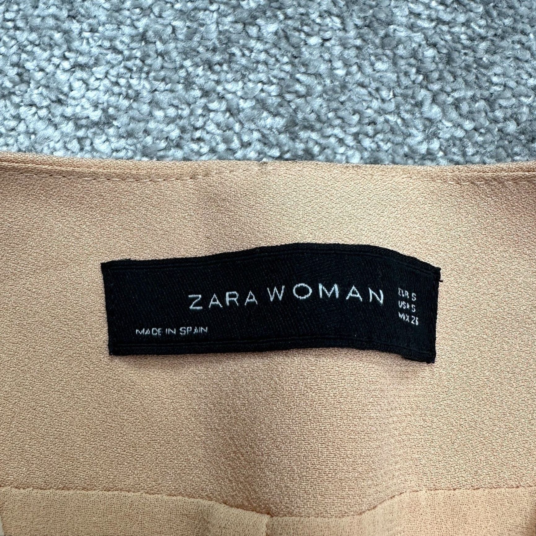 Zara Zara Blazer Coat Jacket Womens S Peach Lined Lightweight Workwear Summer Spring Fall All Seasons Regular Long Sleeve Orange Size S / US 4 / IT 40 - 5 Thumbnail
