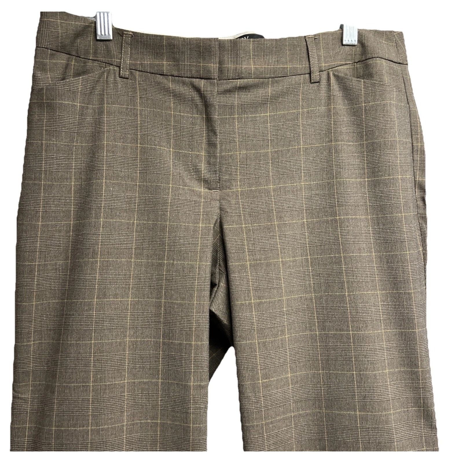 Victoria's Secret Vintage Body By Victoria Christie Fit Plaid Flare Pants 10 Size 32" / US 10 / IT 46 - 3 Thumbnail