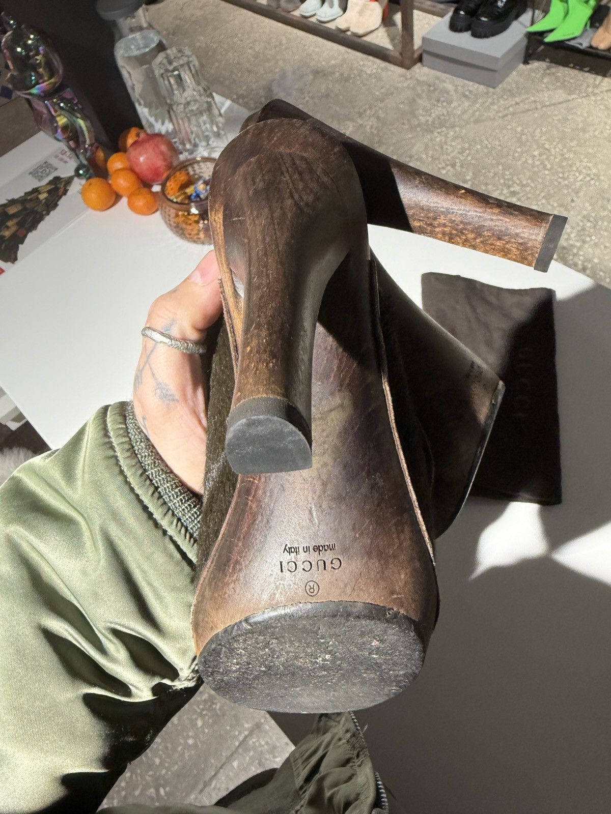 Gucci Gucci by Tom Ford mules 37,5 Size US 7.5 / IT 37.5 - 15 Thumbnail