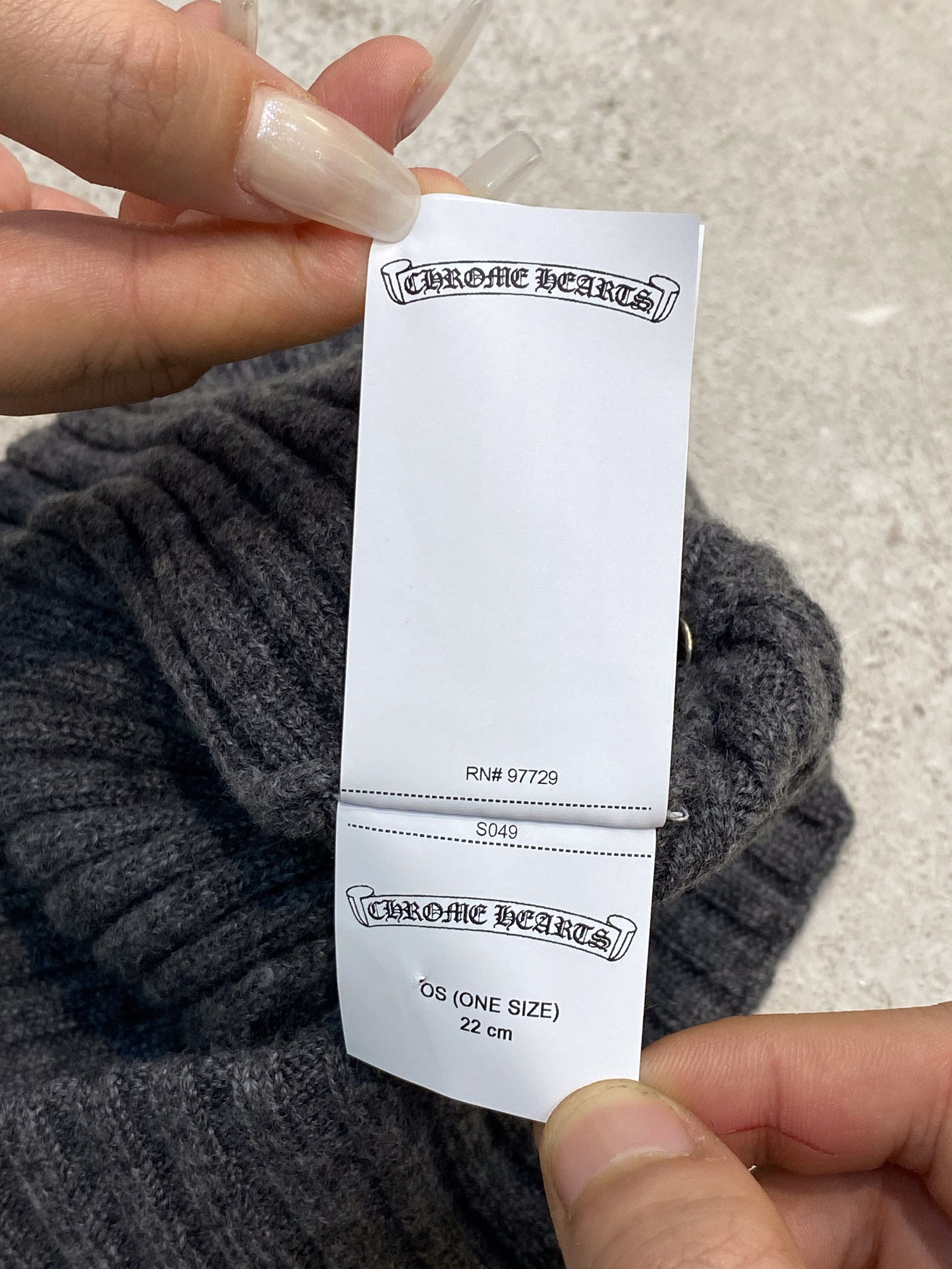 Chrome Hearts CHROME HEARTS Plus Patch Beanie Size ONE SIZE - 5 Thumbnail