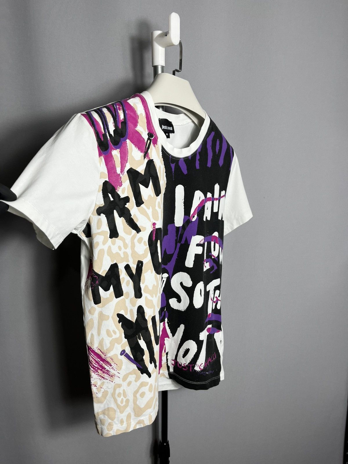 Just Cavalli just cavalli graphic art print t-shirt men’s cotton Size US M / EU 48-50 / 2 - 2 Thumbnail