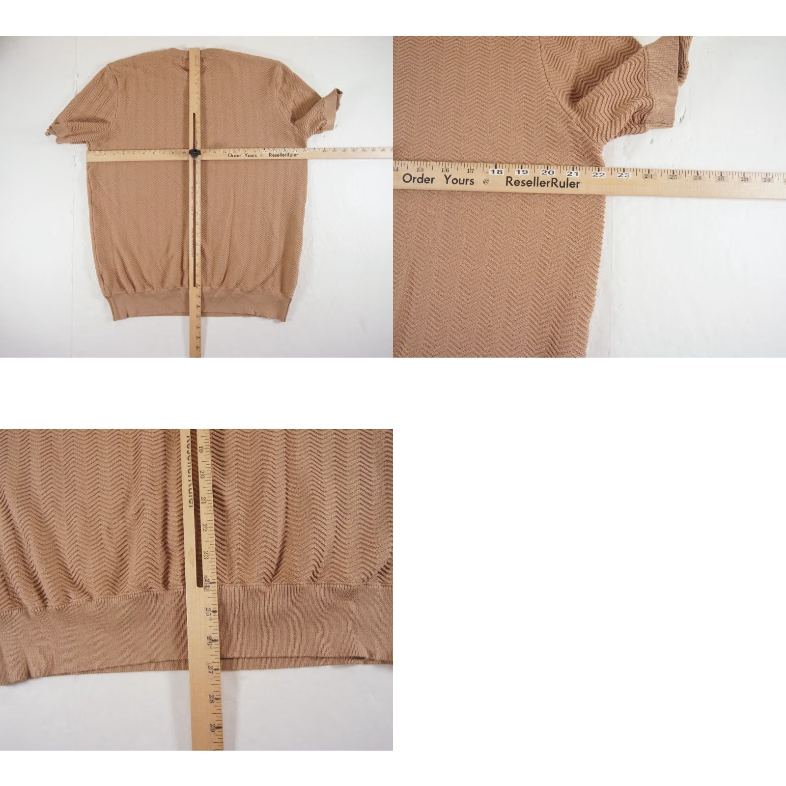 Vintage VINTAGEPaul Jones Shirt Mens XL Brown Short Sleeve Knit Crewneck Adult XL Brown Paul Jones T-Shirt Outdoor All Seasons Mens Size US XL / EU 56 / 4 - 8 Thumbnail