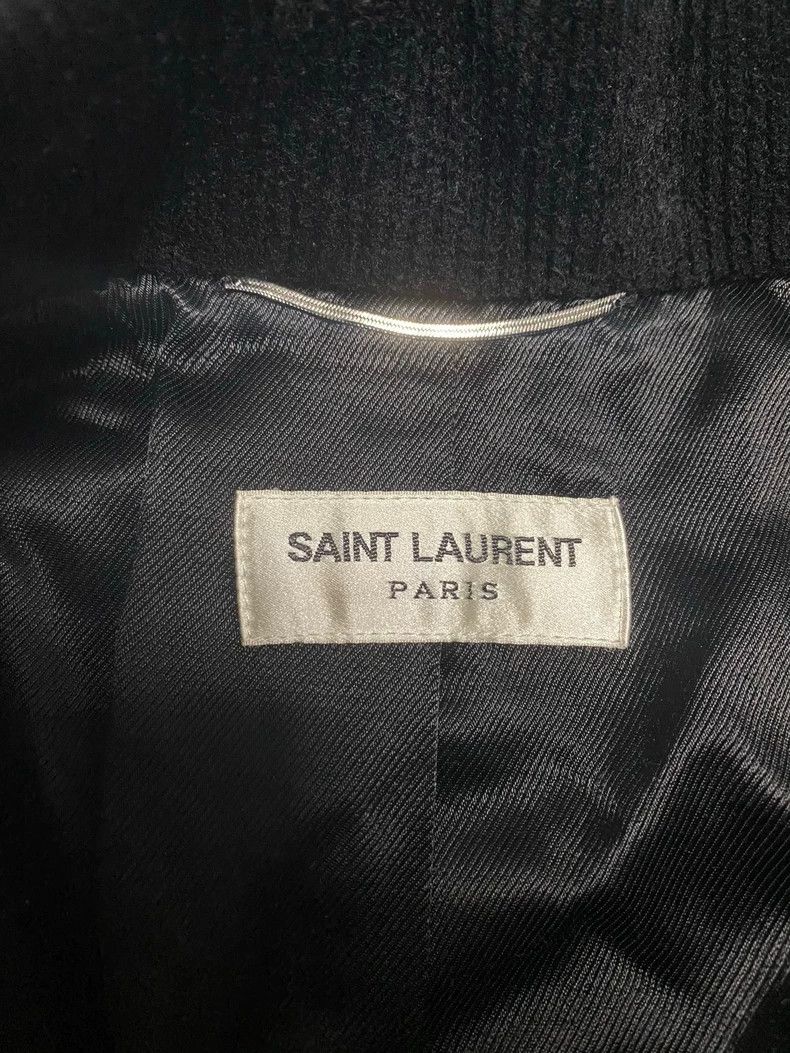 Saint Laurent Paris saint laurent paris18 FW black velvet rhombus jacket 2503-N Size US M / EU 48-50 / 2 - 3 Thumbnail