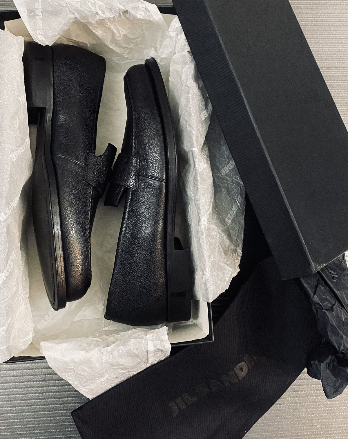 Jil Sander Jil Sander x RAF SIMONS black stitched up loafer 42 NEW Size US 9 / EU 42 - 3 Thumbnail