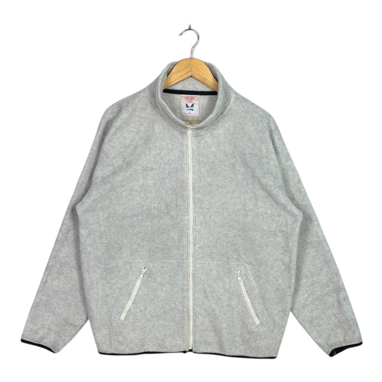 Other Vintage Bad Boy Sport 1982 Fleece Jacket L Gray Streetwear Size US L / EU 52-54 / 3 - 1 Thumbnail