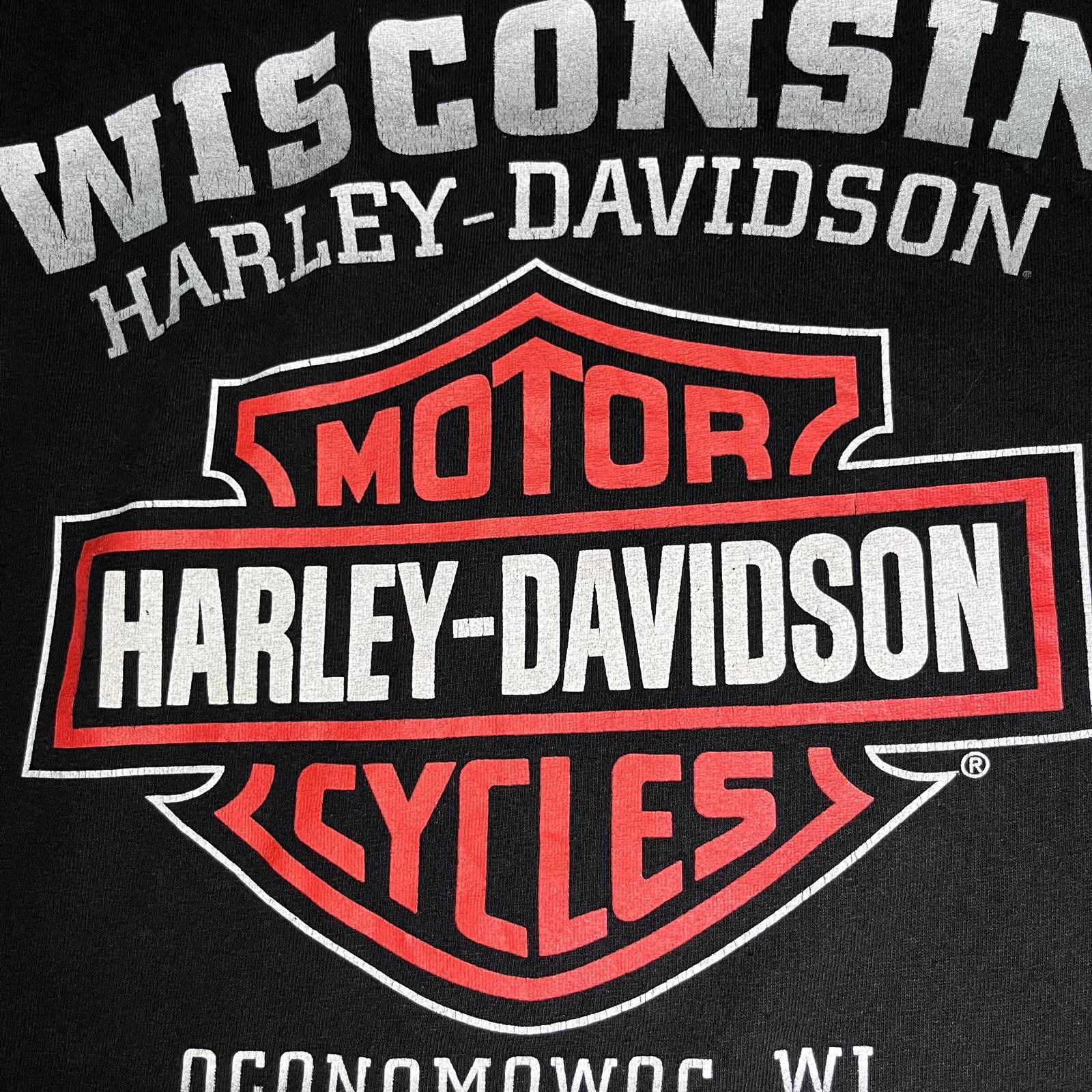 Harley Davidson 💀 Harley-Davidson “Skull Biker” Graphic Tee – Size XL Size US XL / EU 56 / 4 - 5 Thumbnail