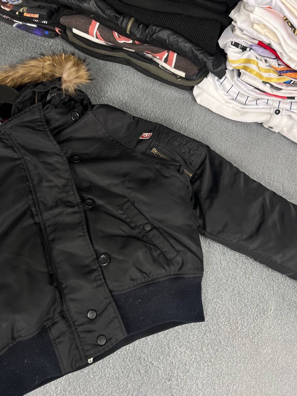 Ecko Unltd. Vintage Japanese Vibe Ecko Unltd Faux Fur Cropped Bomber Size L / US 10 / IT 46 - 4 Thumbnail