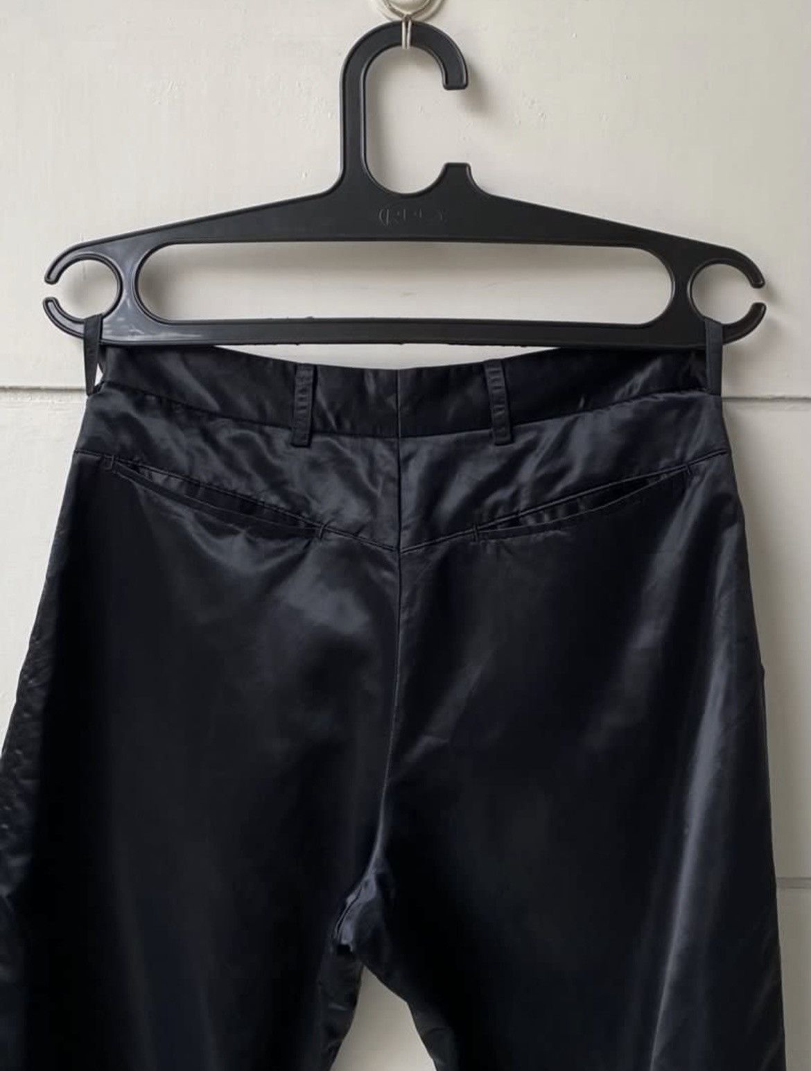 Katharine Hamnett London KATHARINE HAMNET LONDON Black Long Flare Pants Size US 28 / EU 44 - 9 Thumbnail