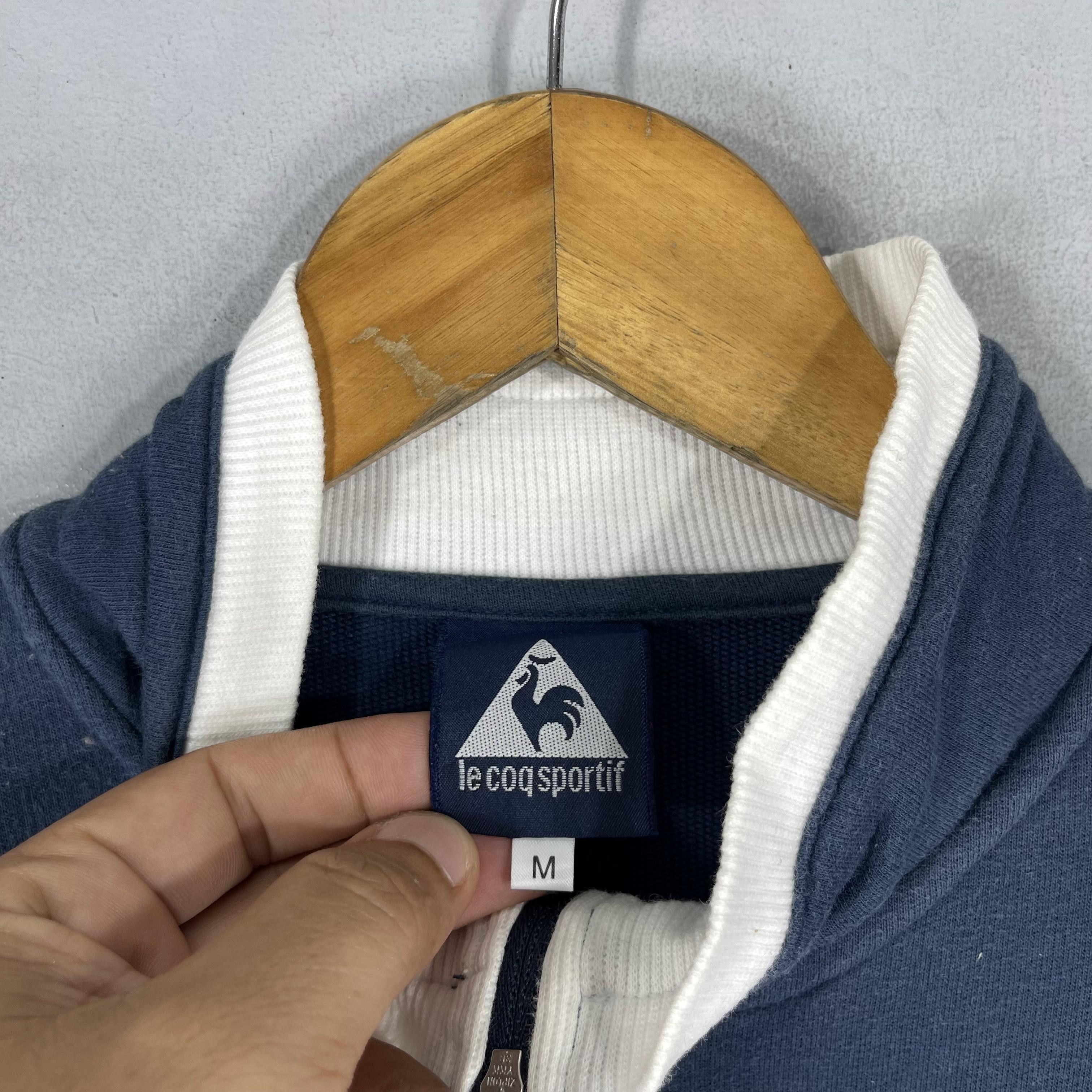 Le Coq Sportif × Vintage Vintage Y2K LE COQ SPORTIF Half Zipper Sweatshirt Size US M / EU 48-50 / 2 - 4 Thumbnail