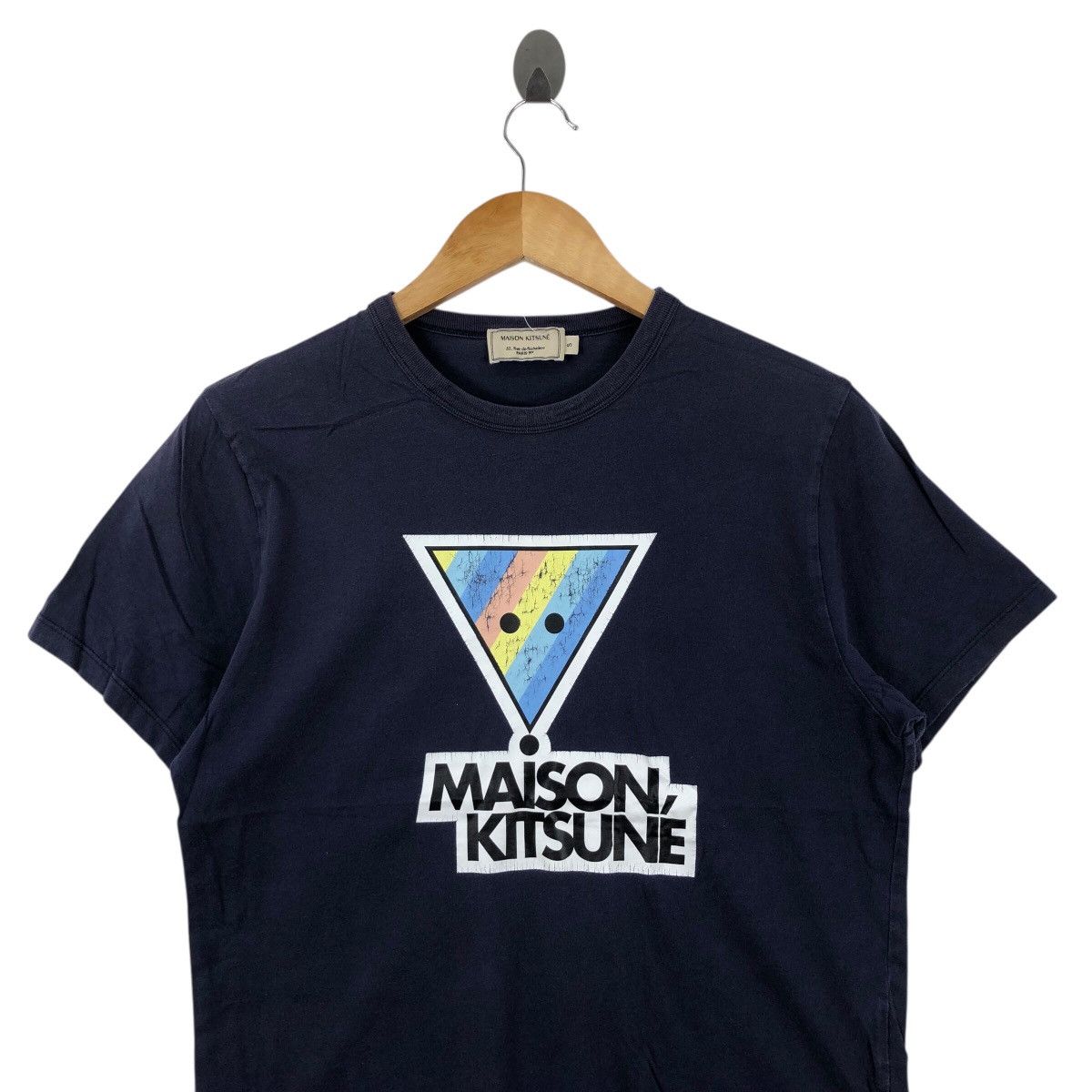 Maison Kitsune MAISON KITSUNE T Shirt Japanese Brand Size S Size US S / EU 44-46 / 1 - 2 Thumbnail