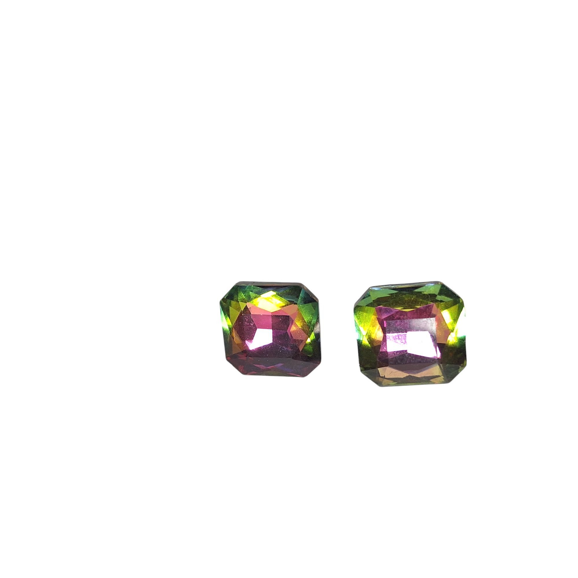Other Iridescent Aurora Borealis Crystal Stud Earrings Mystic Rain Size ONE SIZE - 1 Thumbnail