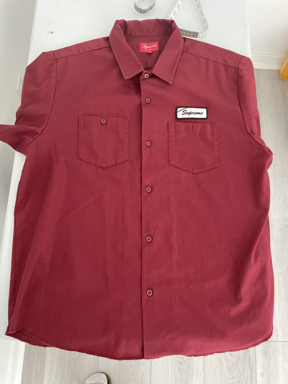 Supreme Supreme God’s Favorite Work Shirt Size US XL / EU 56 / 4 - 2 Thumbnail