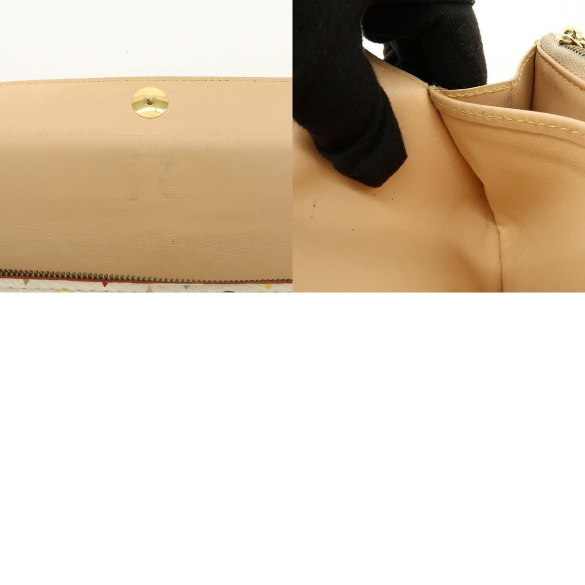 Louis Vuitton Louis Vuitton Monogram Portefeuille Sarah Wallet Size ONE SIZE - 8 Thumbnail