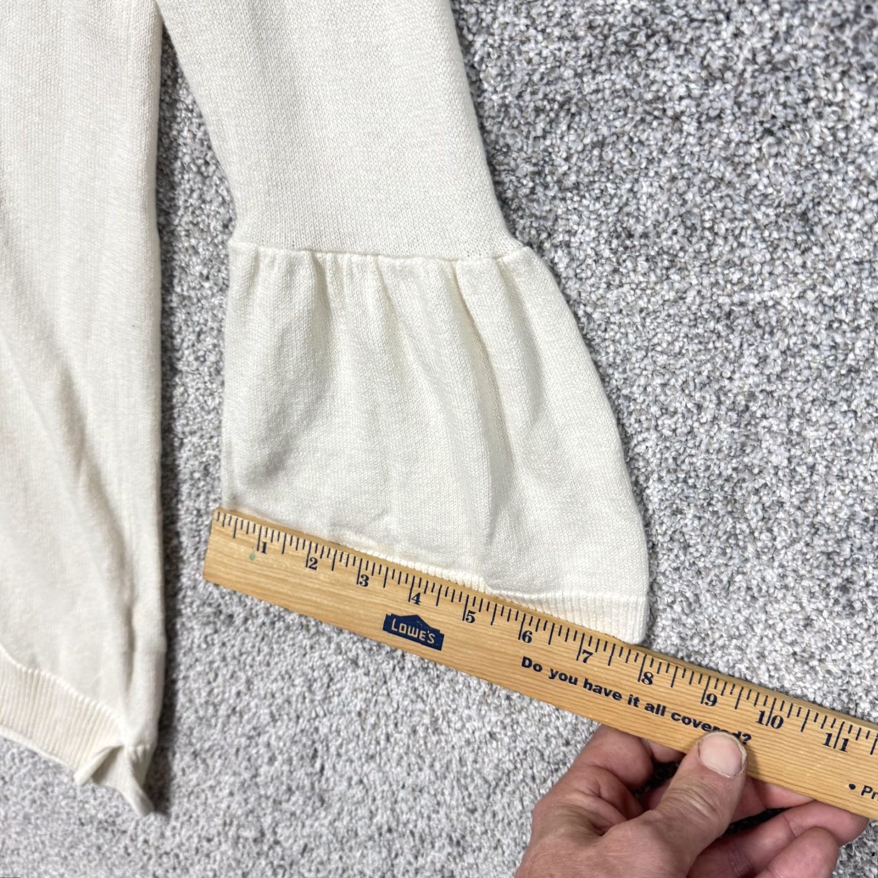 Gap VINTAGE Gap Sweater M Cashmere Twee Indie Sleaze Quiet Luxury Office Siren Fairycore Size M / US 6-8 / IT 42-44 - 4 Thumbnail